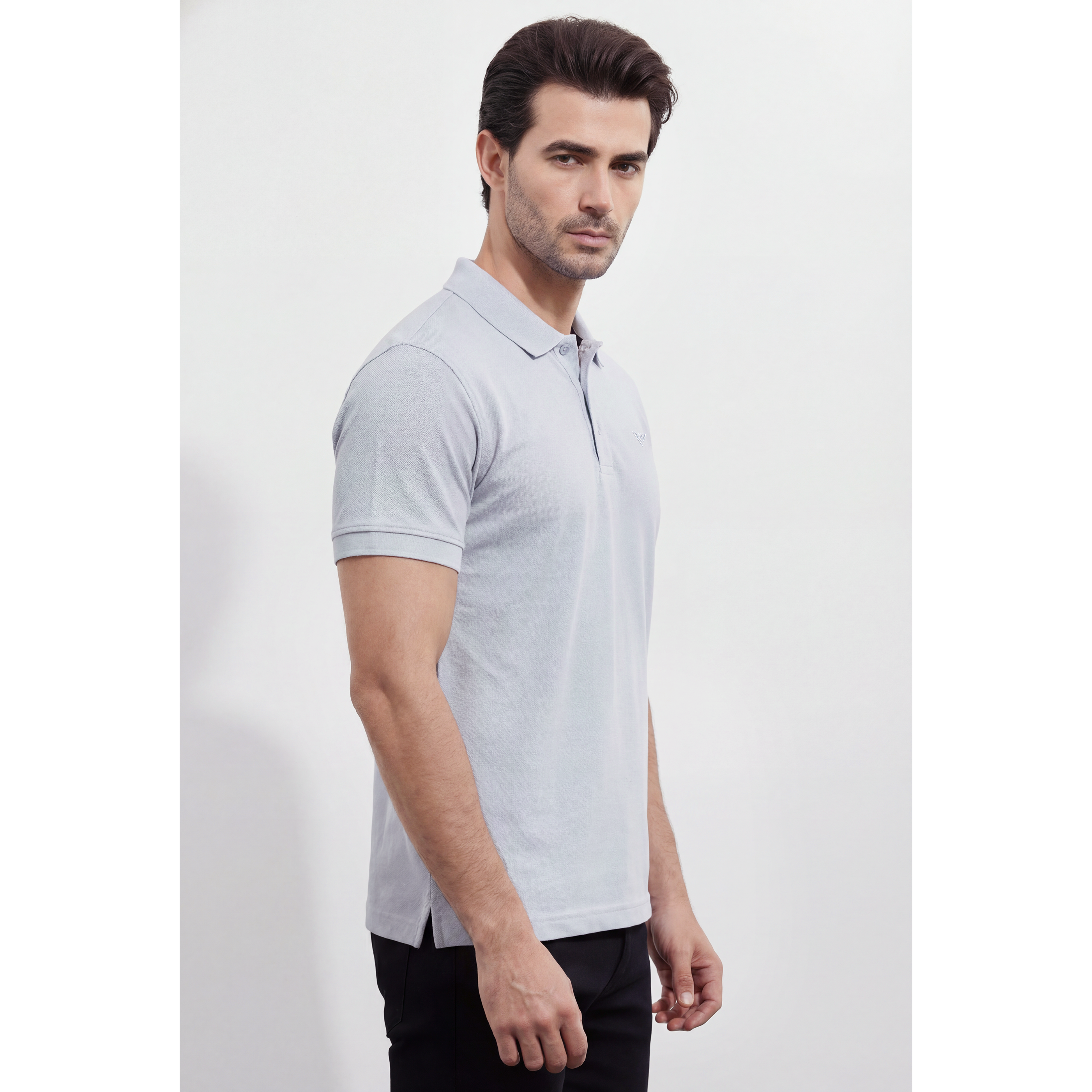 Men's Pique Half Sleeve Polo