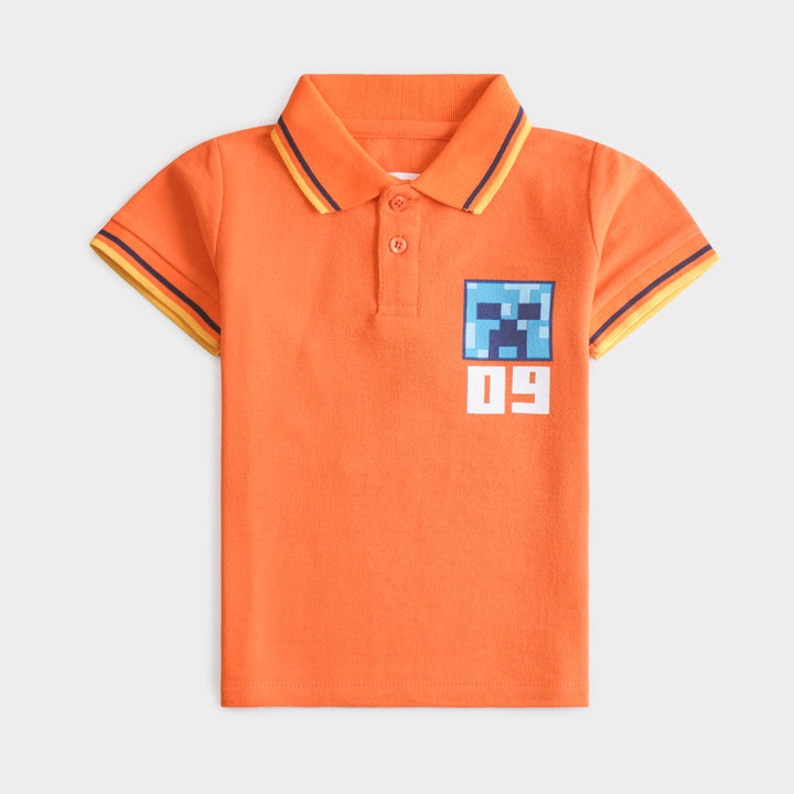 Boys Half Sleeves Polo T-Shirt