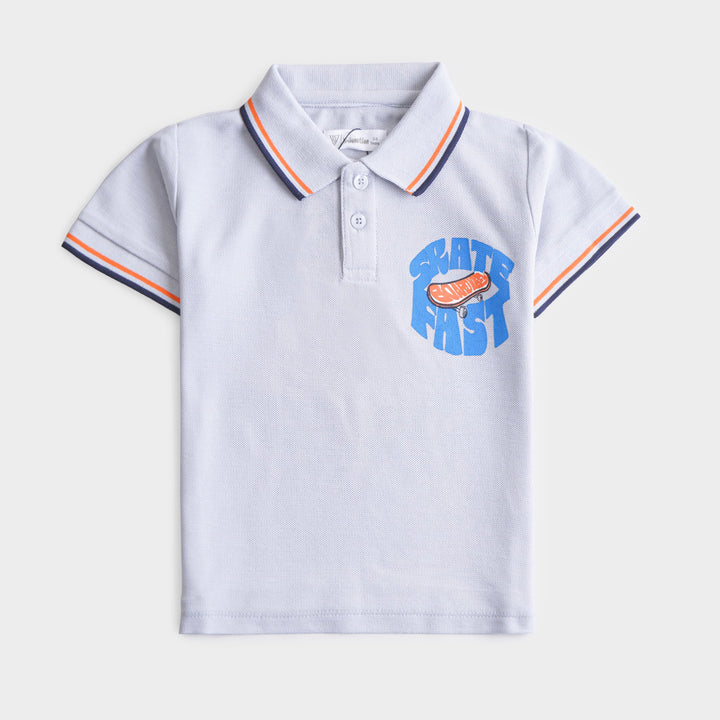 Boys Half Sleeves Polo T-Shirt