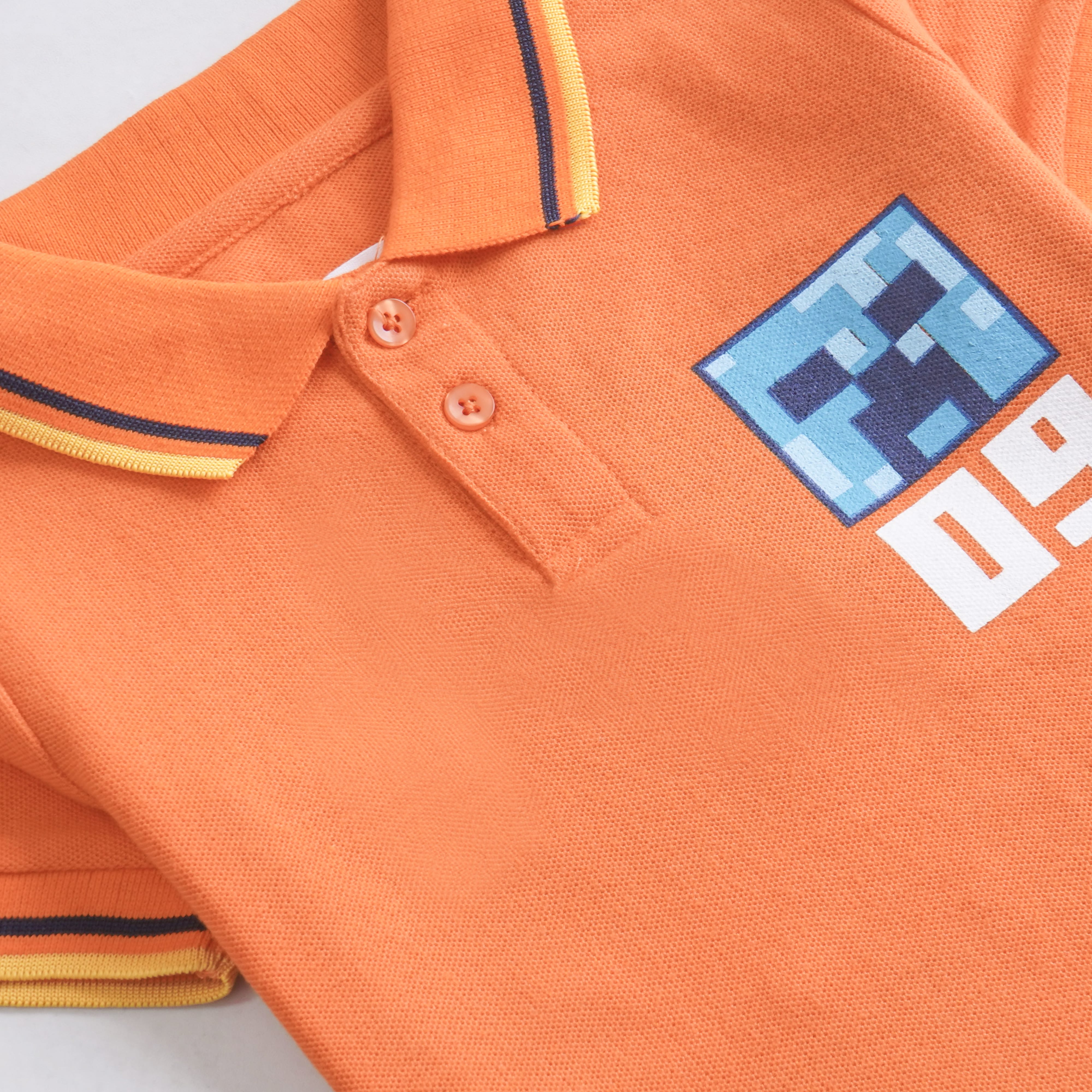 Boys Half Sleeves Polo T-Shirt
