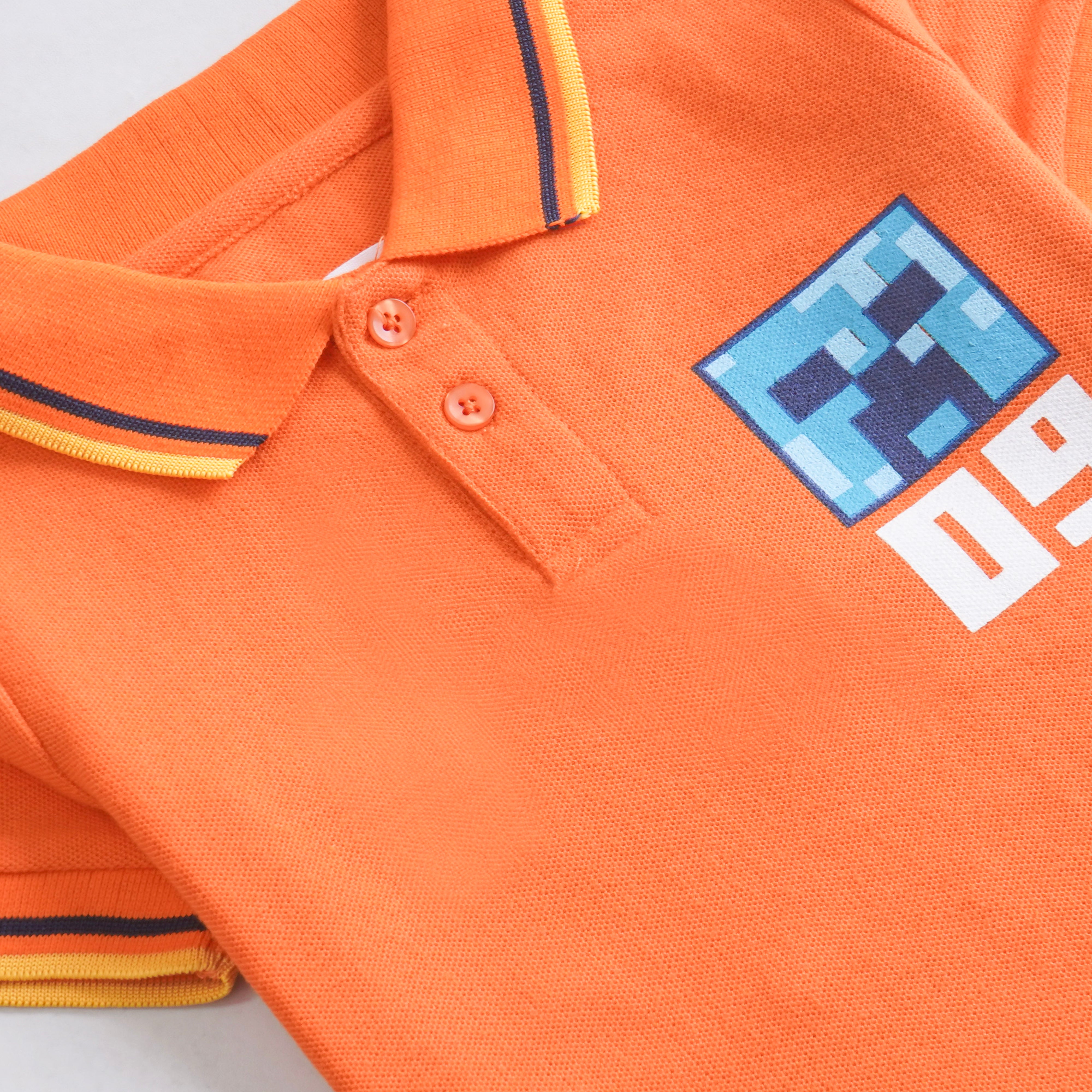 Boys Half Sleeves Polo T-Shirt