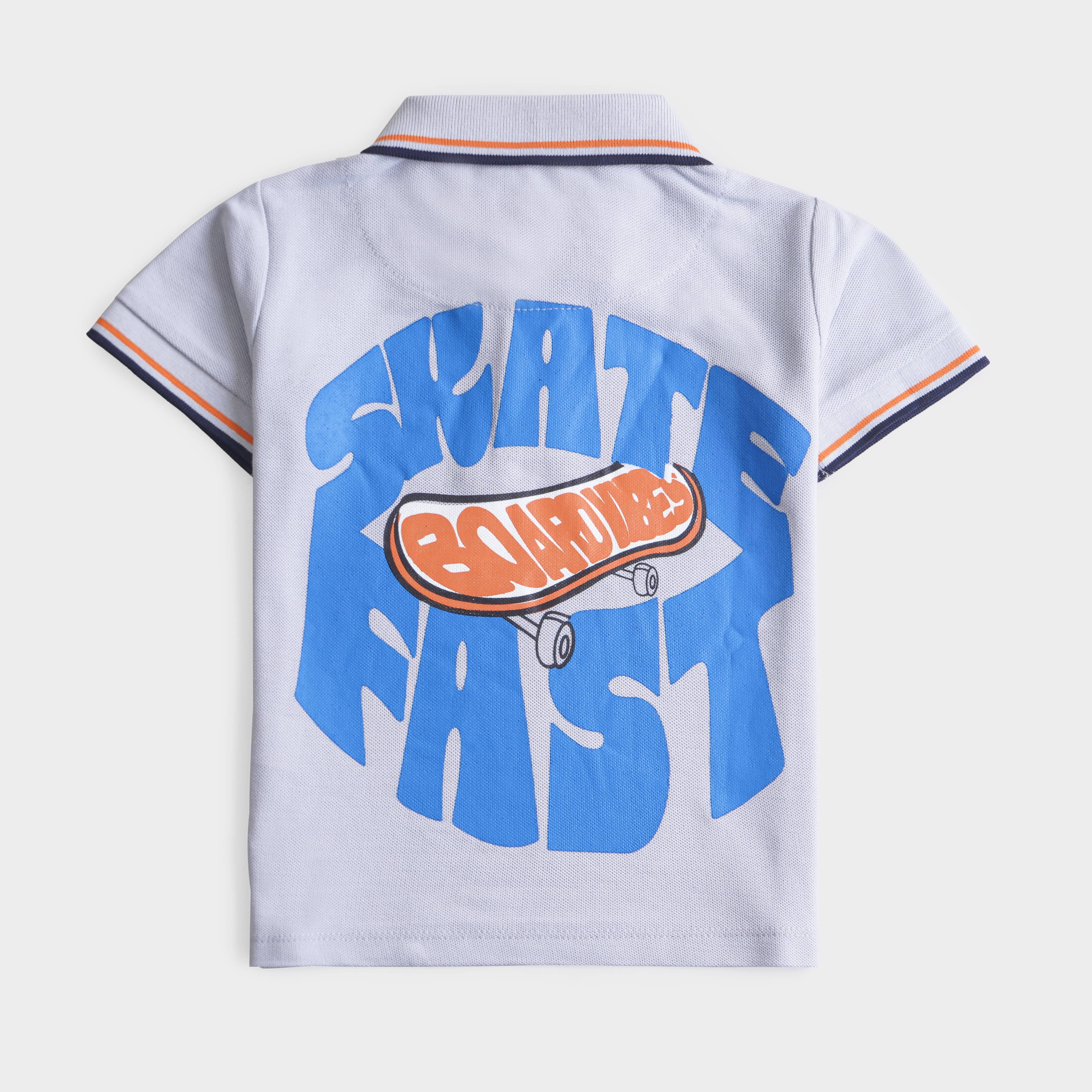 Boys Half Sleeves Polo T-Shirt