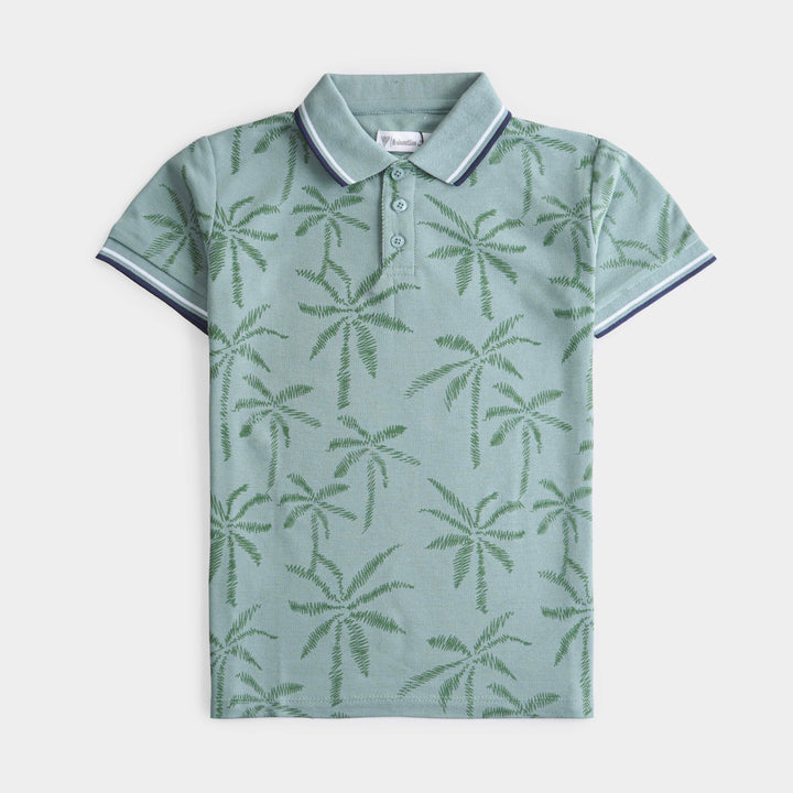 Boys Half Sleeves Polo T-Shirt