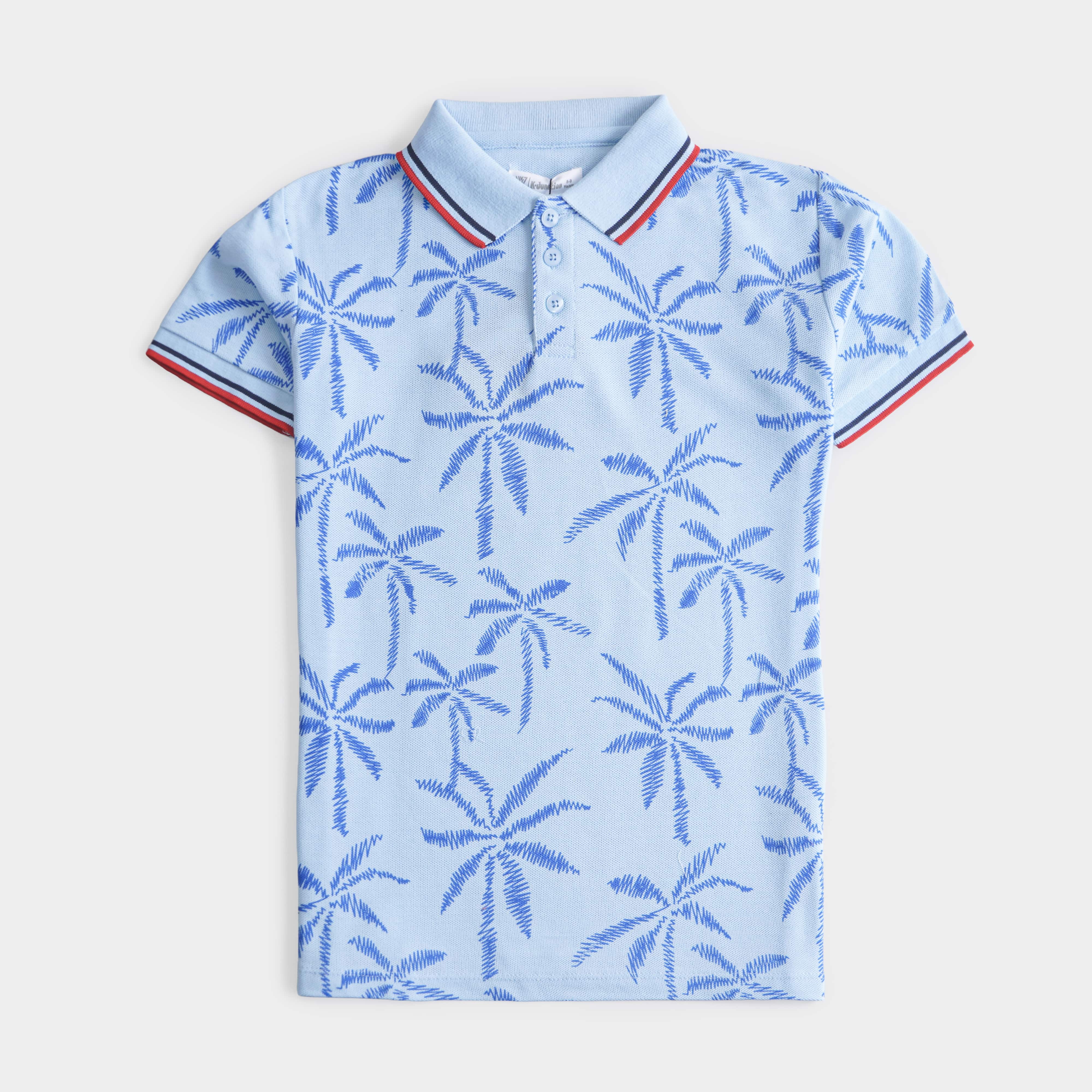 Boys Half Sleeves Polo T-Shirt