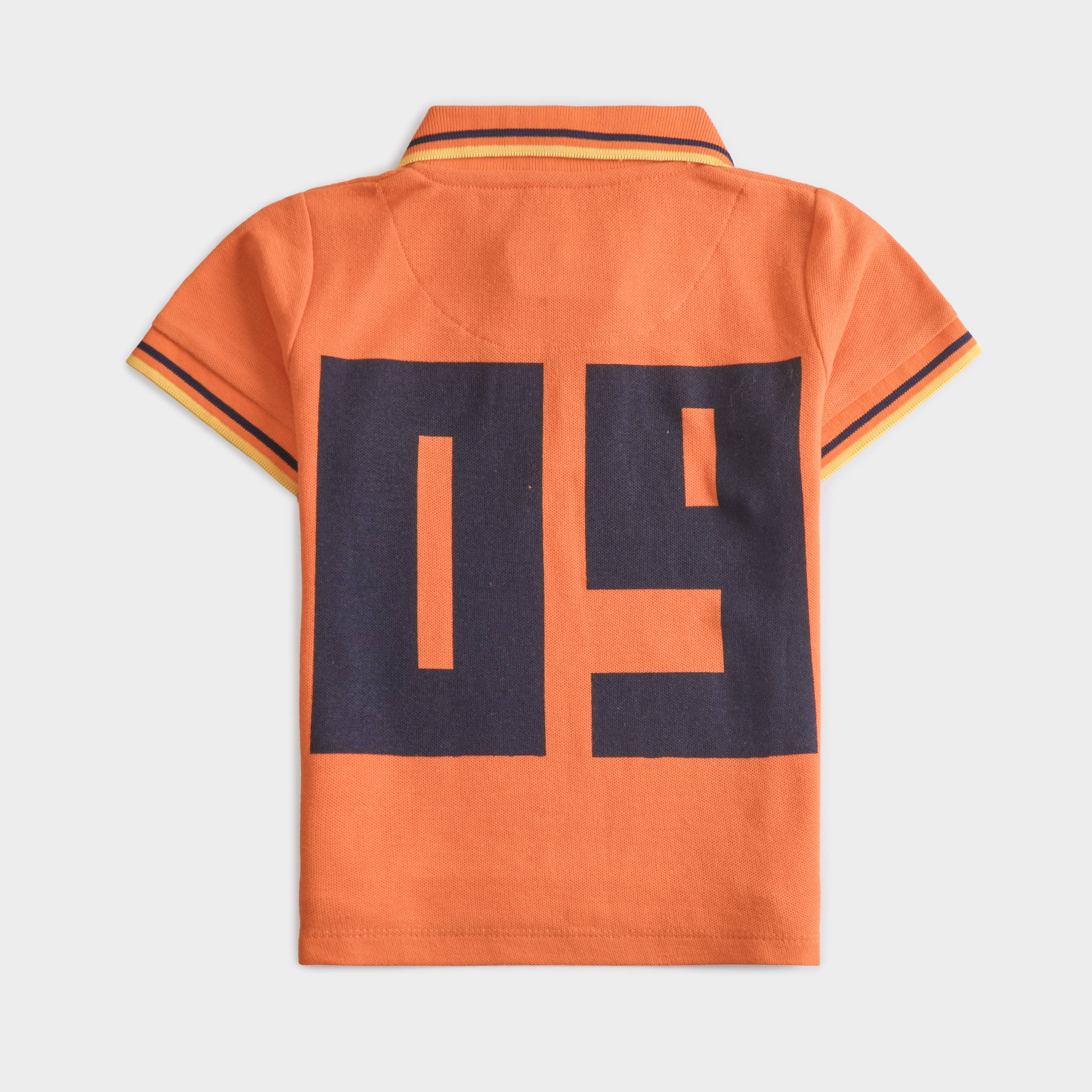 Boys Half Sleeves Polo T-Shirt