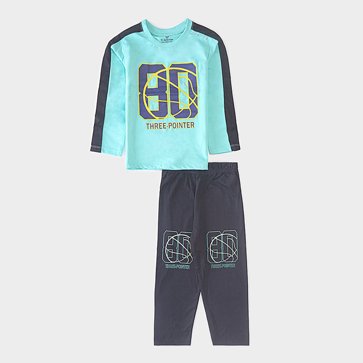 Infant Baba Printed Full Sleeve Suit (80)