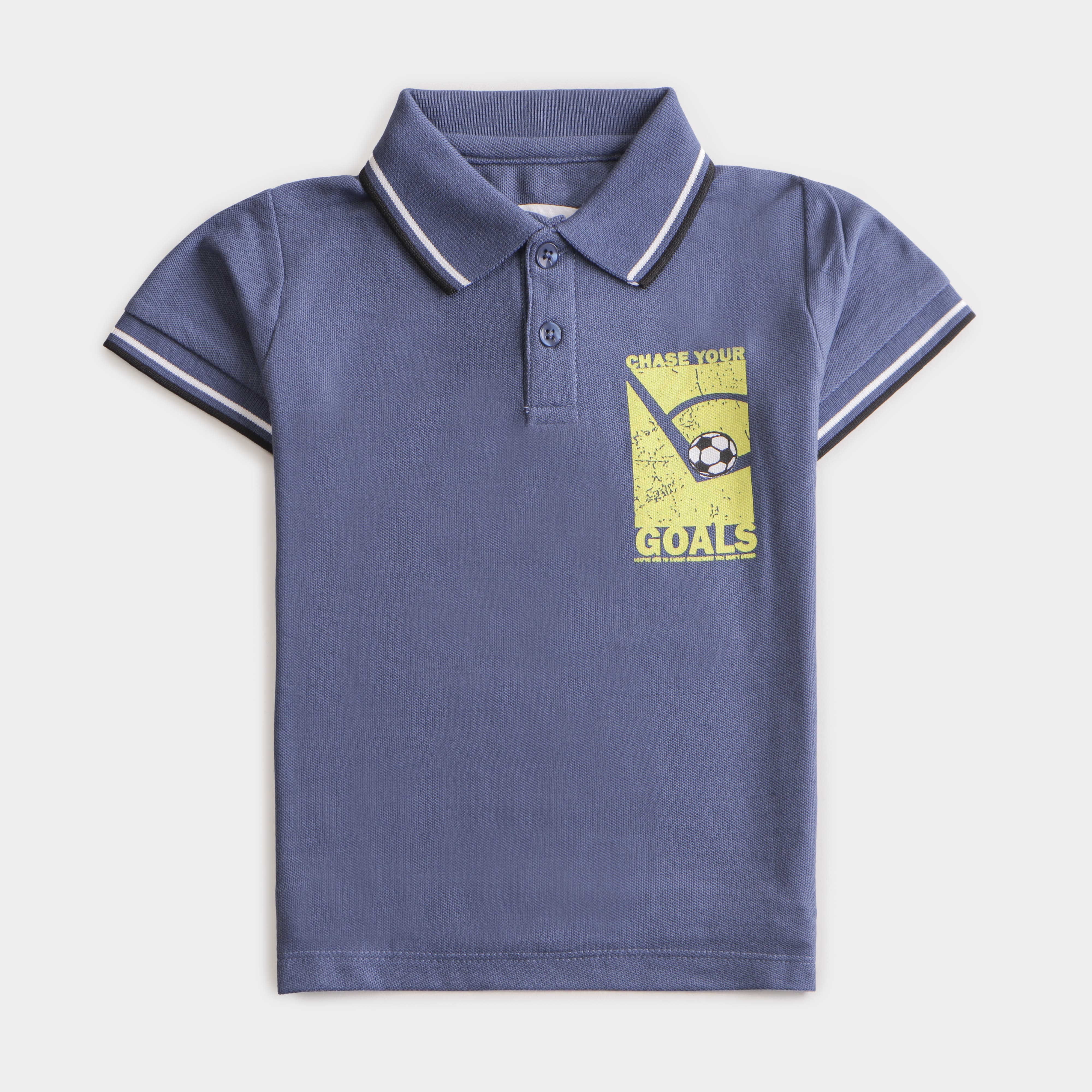 Boys Half Sleeves Polo T-Shirt