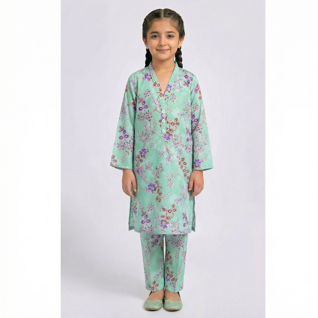 Girls Ethnic 2 Pcs Set