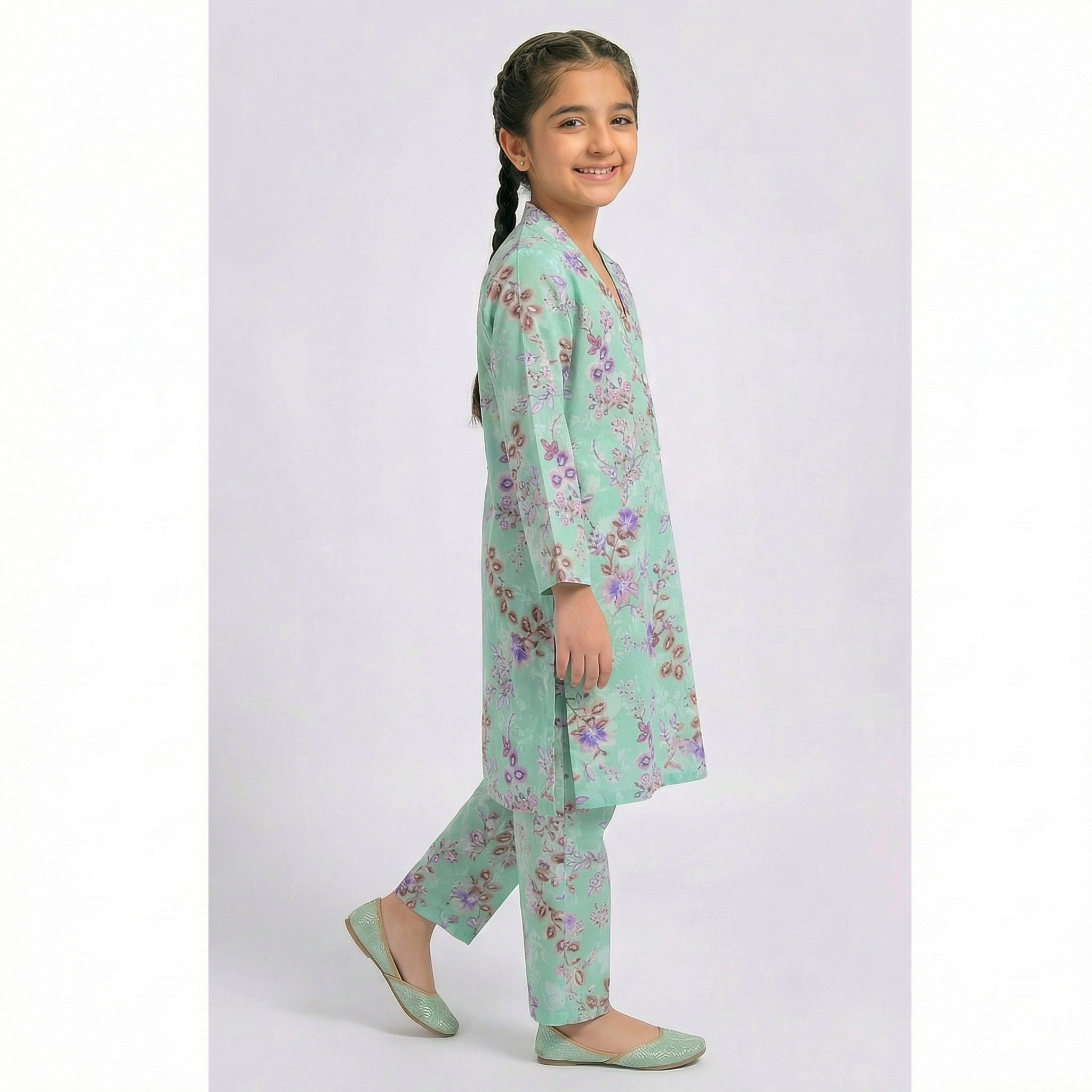 Girls Ethnic 2 Pcs Set