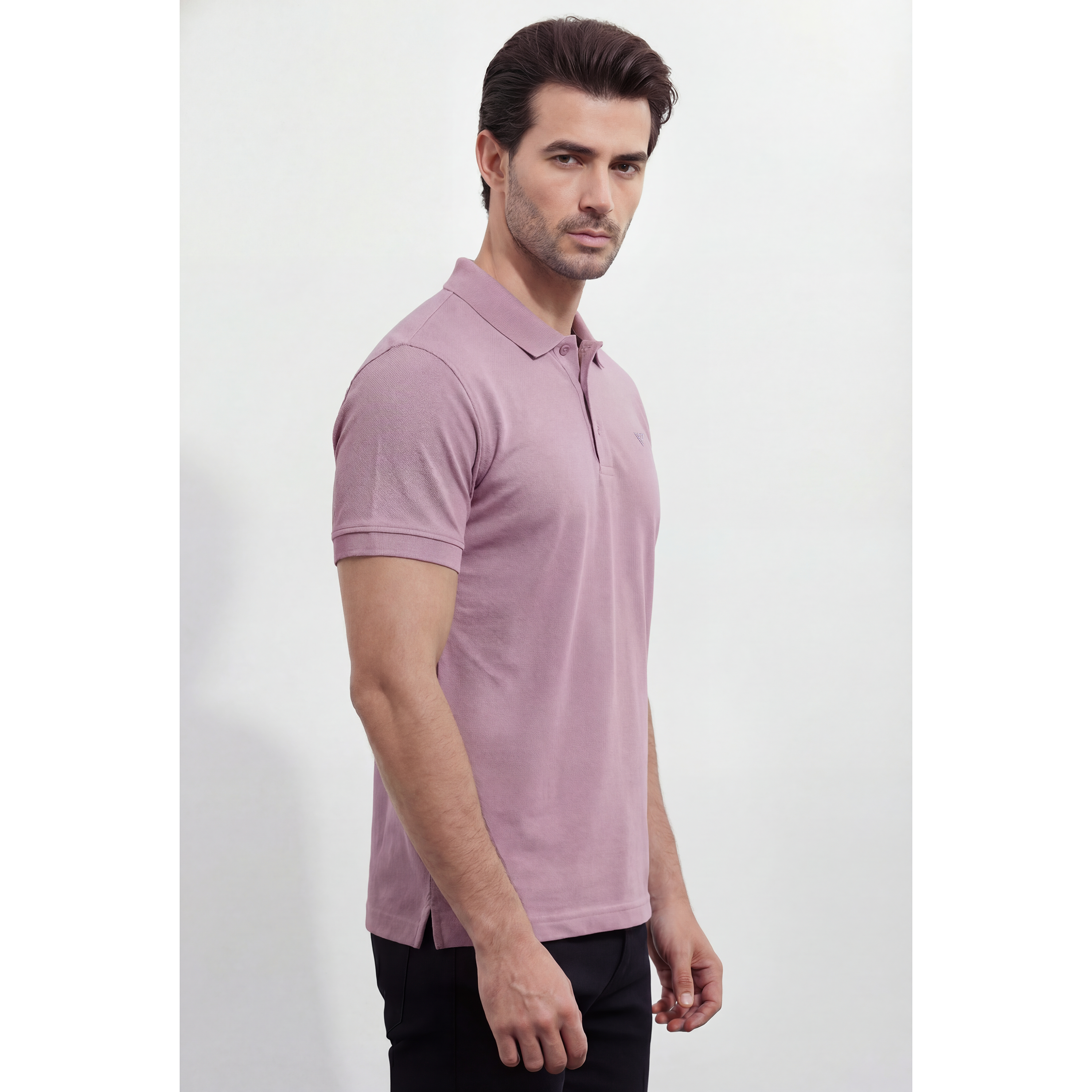Men's Pique Half Sleeve Polo