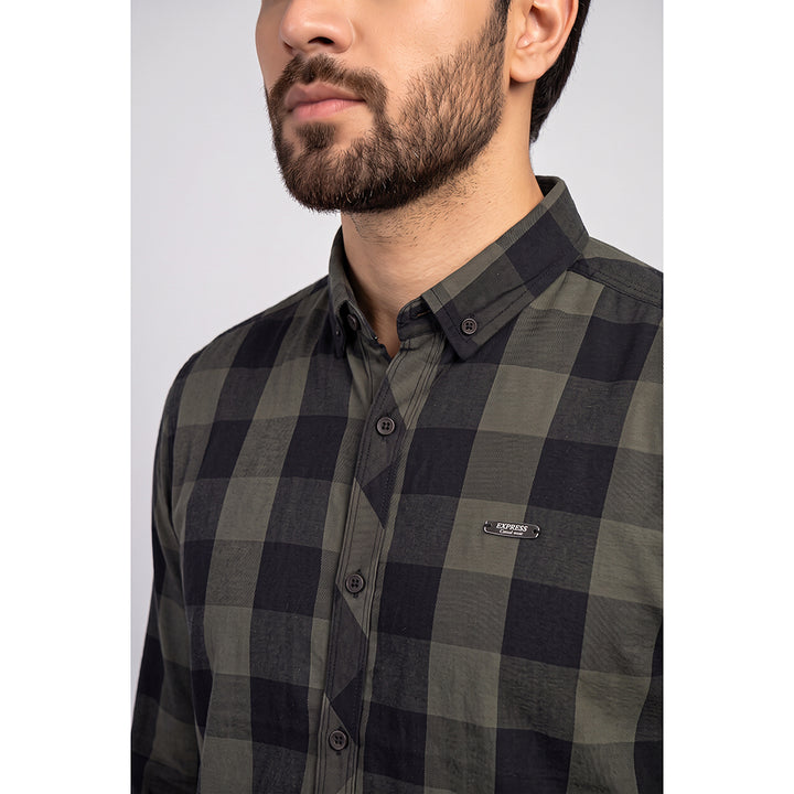 Mens Checkered Shirt