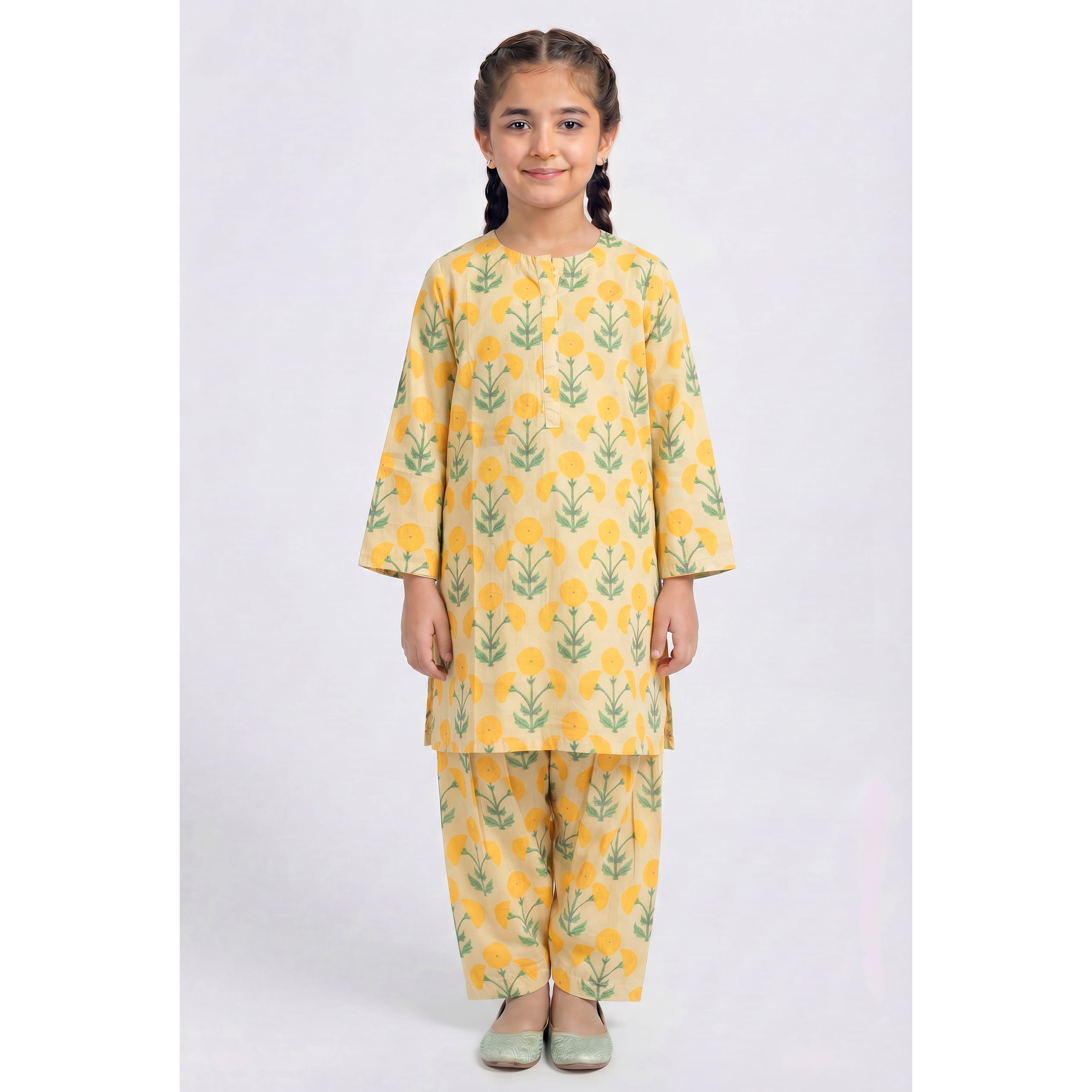 Girls Ethnic 2 Pcs Set