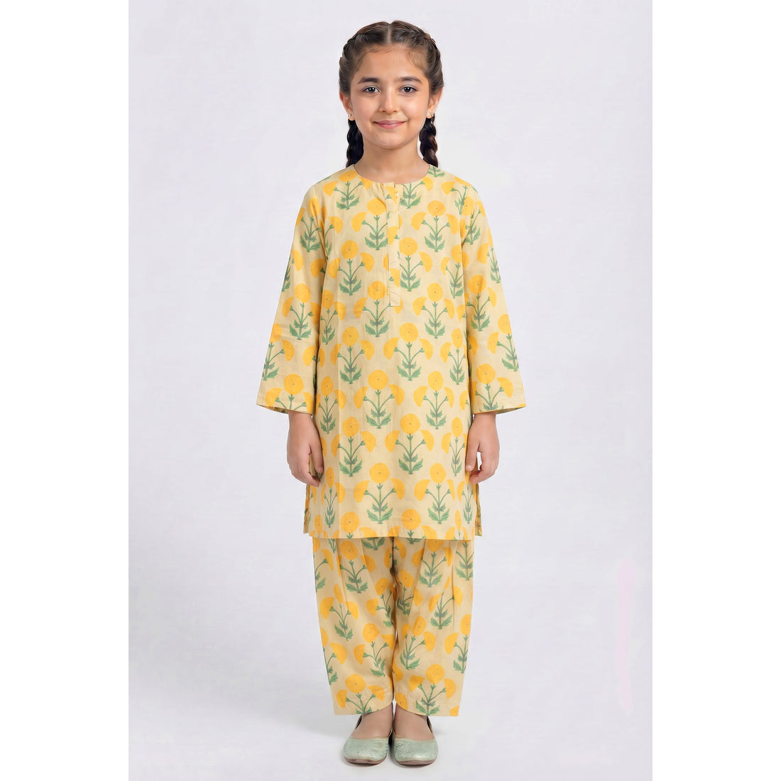 Girls Ethnic 2 Pcs Set