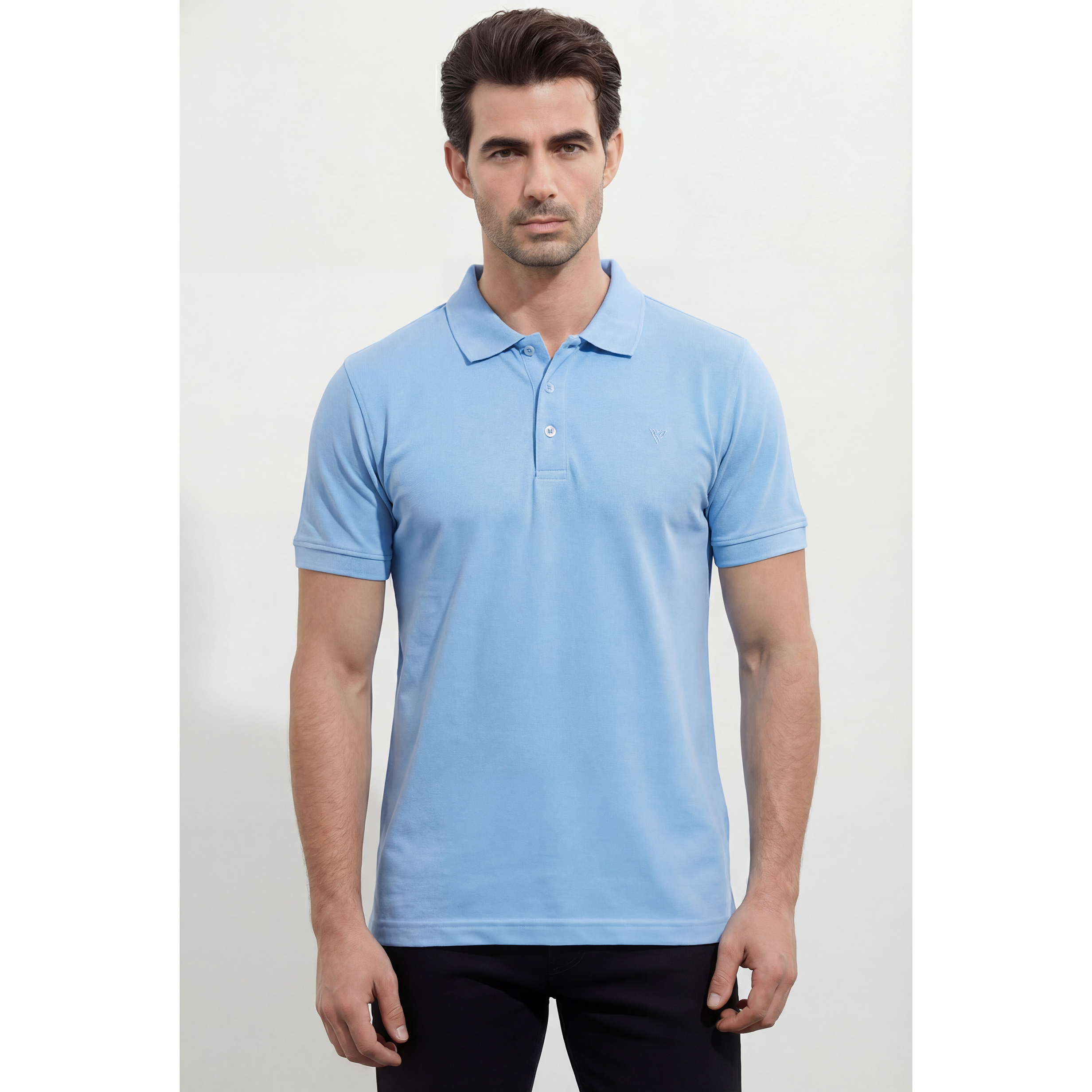 Men's Pique Half Sleeve Polo