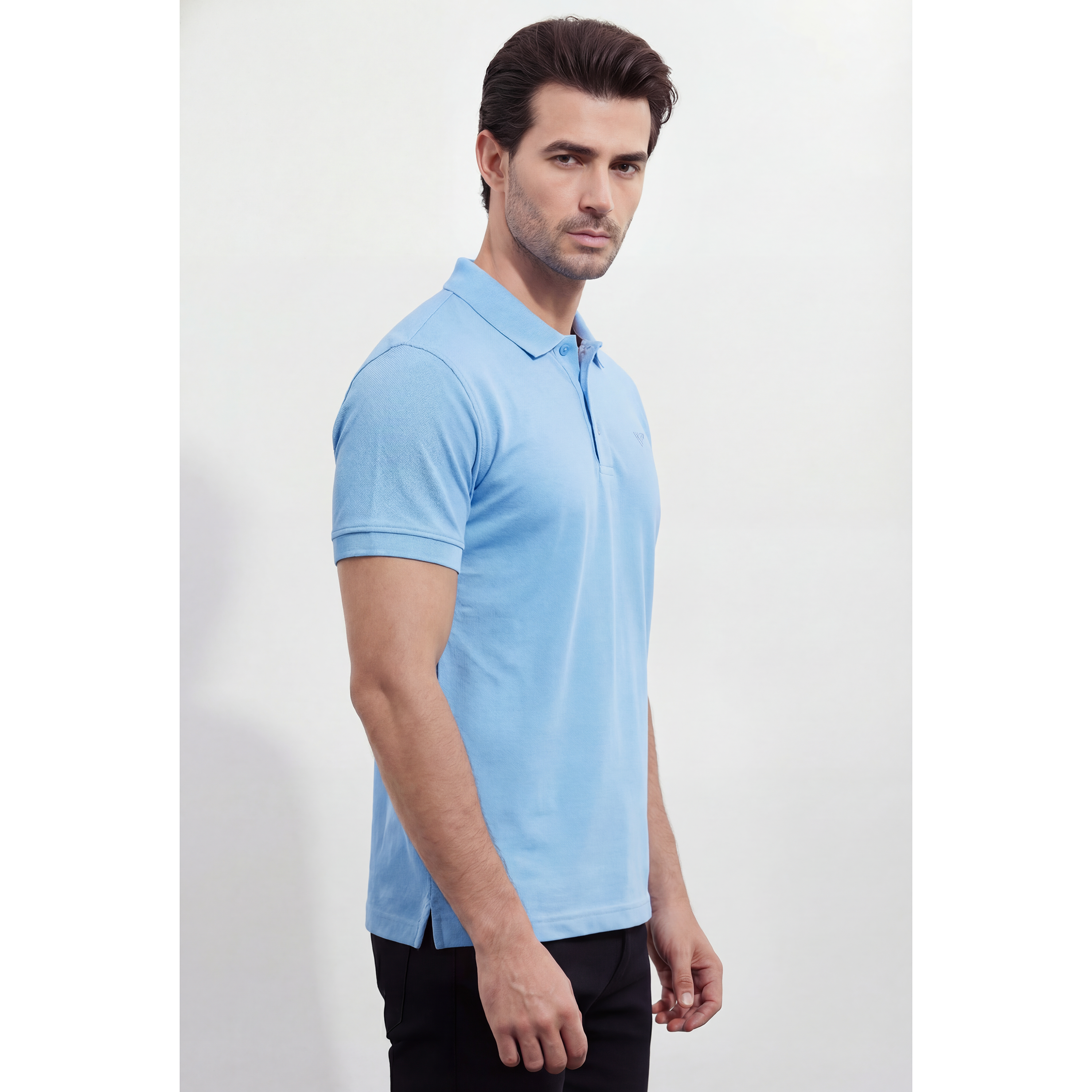 Men's Pique Half Sleeve Polo