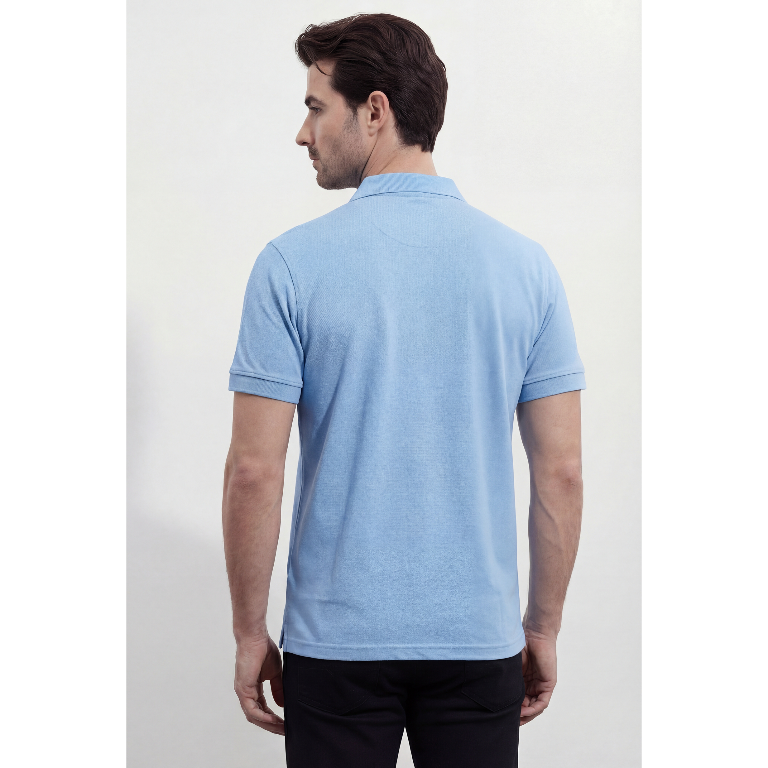 Men's Pique Half Sleeve Polo