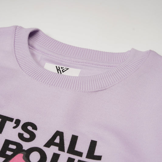 Girls Printed Full Sleeve Sweat T-Shirt (7216)