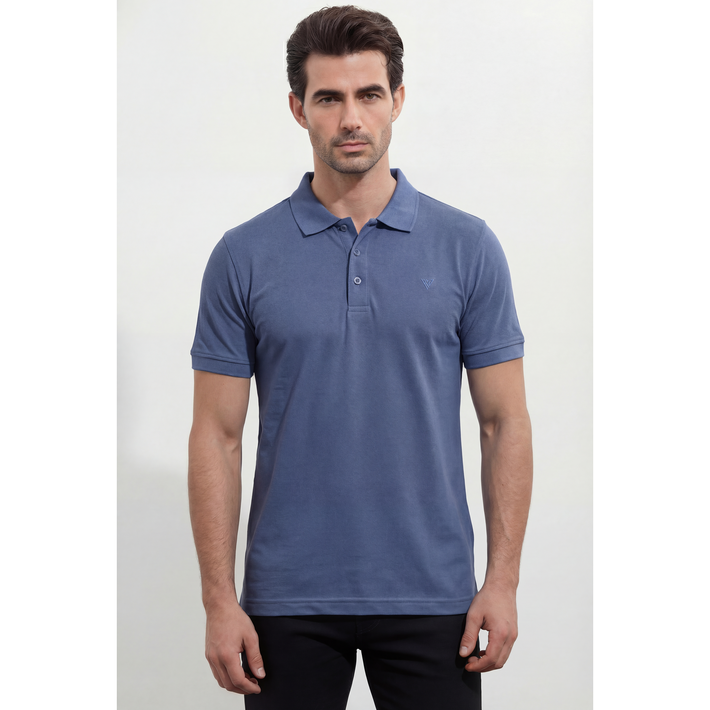 Men's Pique Half Sleeve Polo