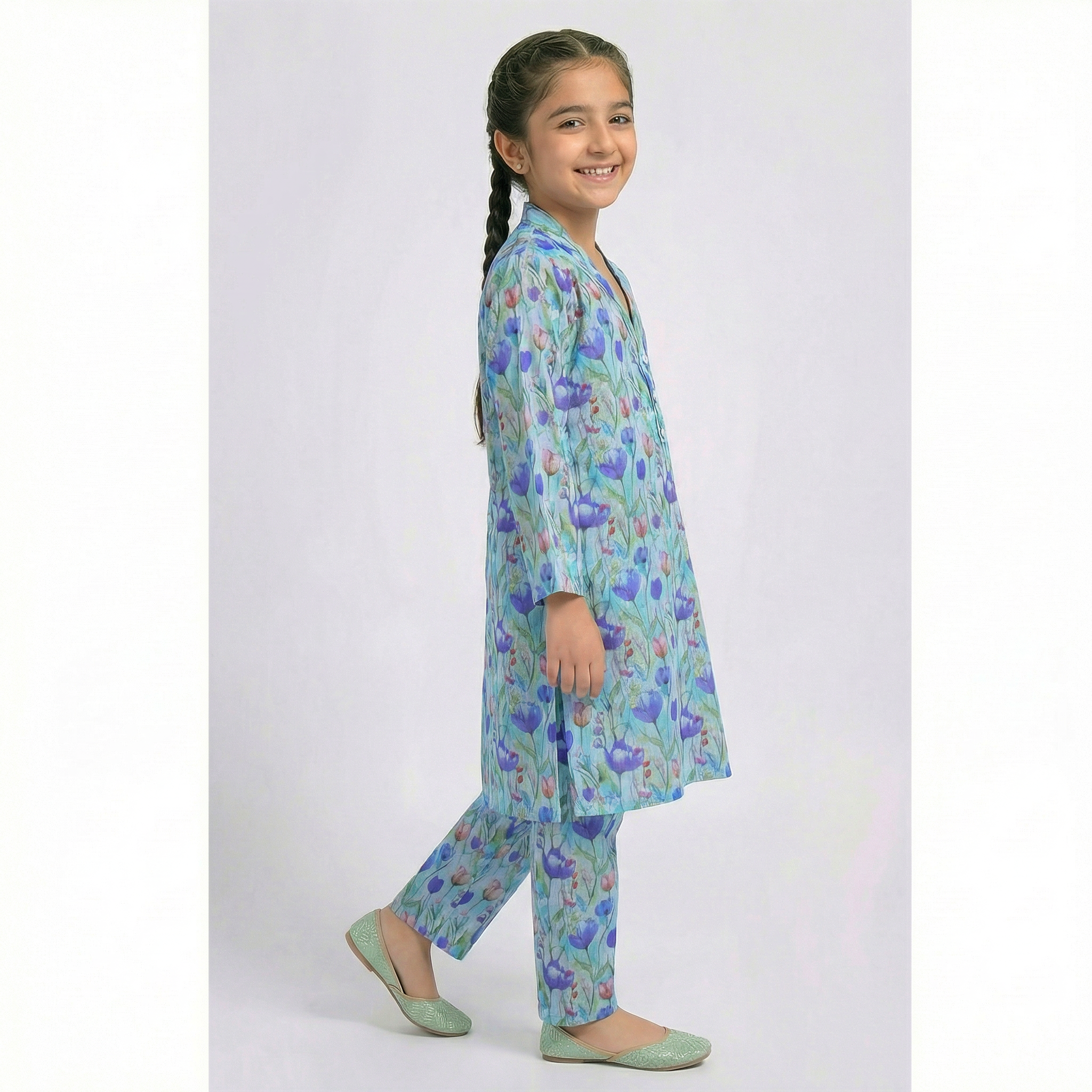 Girls Ethnic 2 Pcs Set