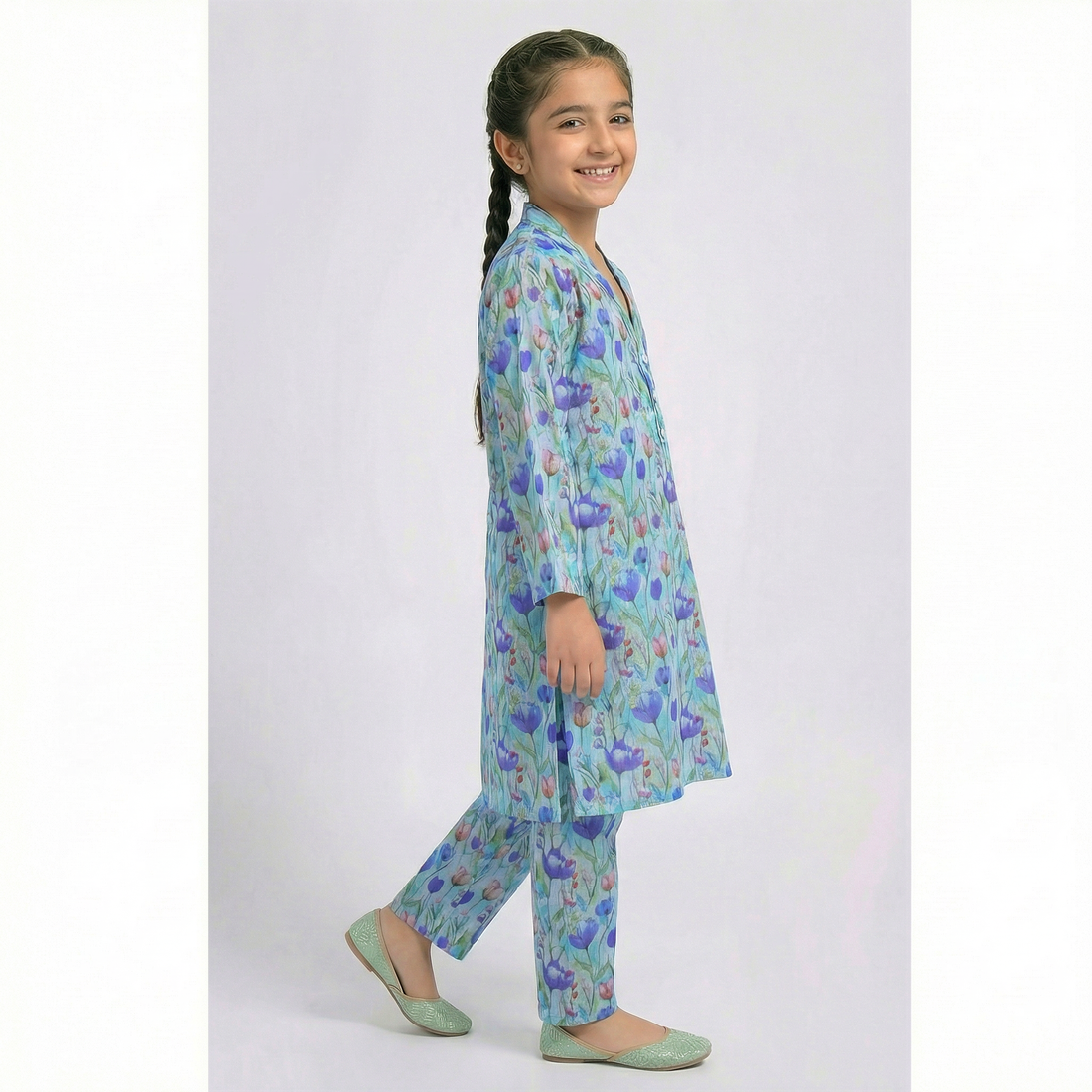 Girls Ethnic 2 Pcs Set