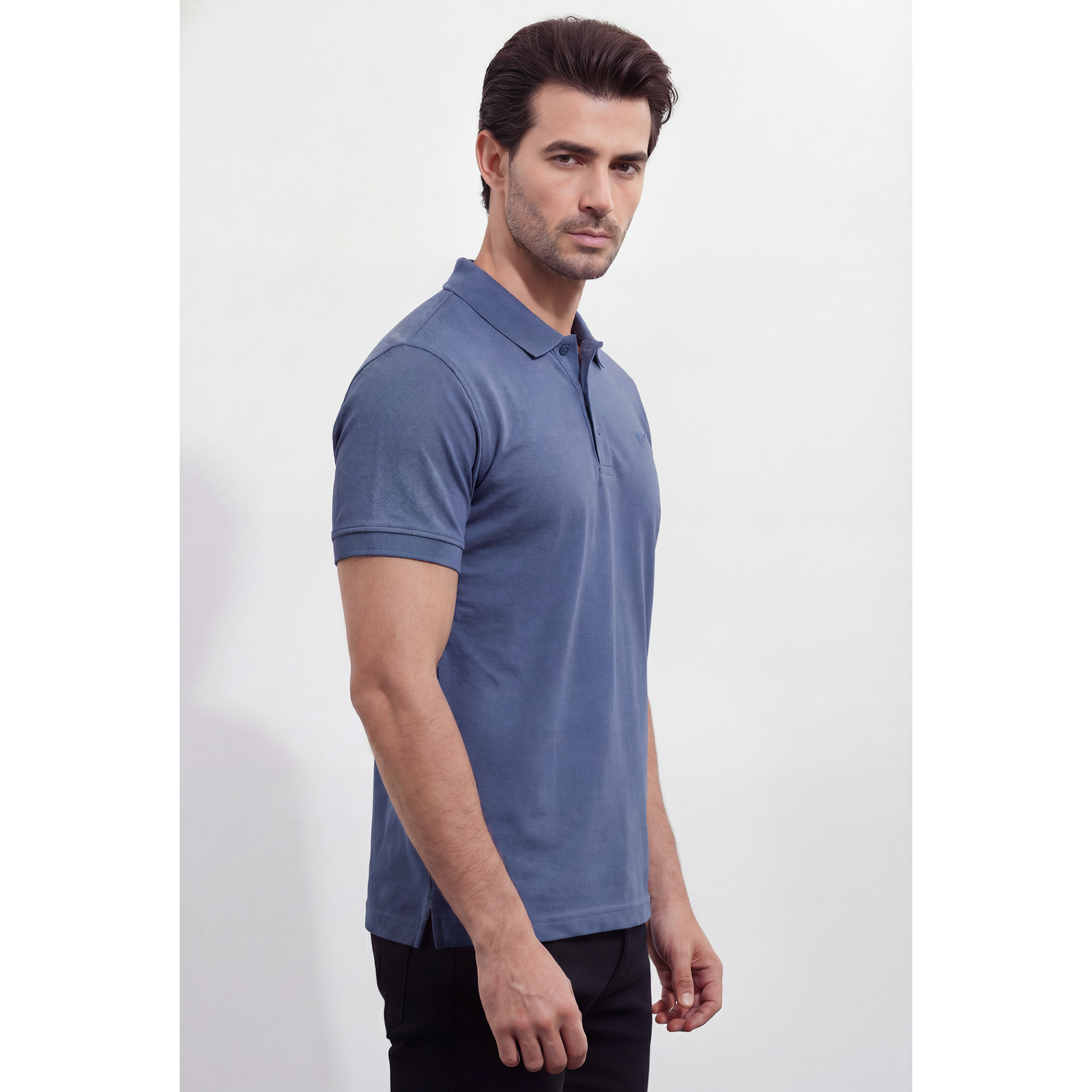 Men's Pique Half Sleeve Polo