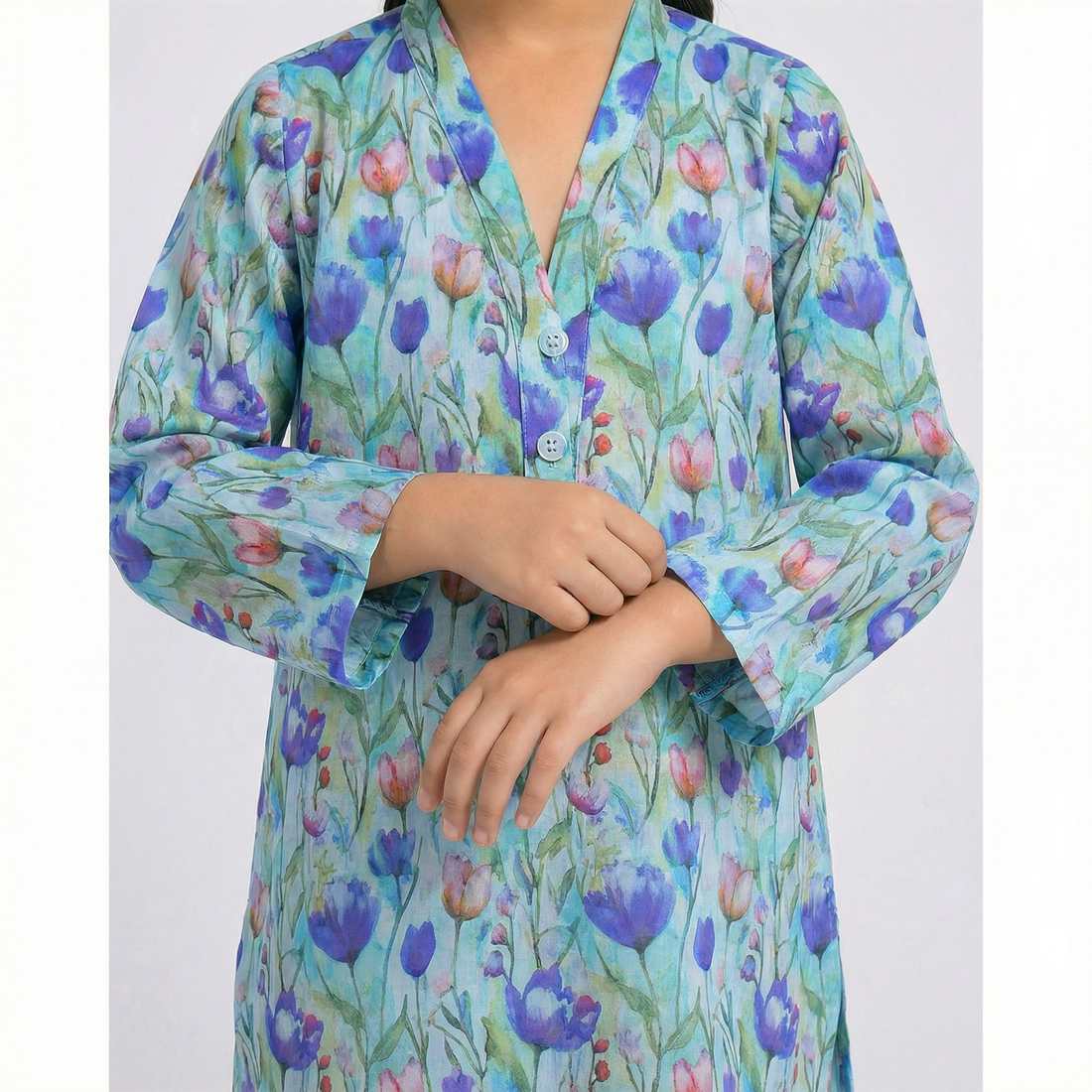 Girls Ethnic 2 Pcs Set