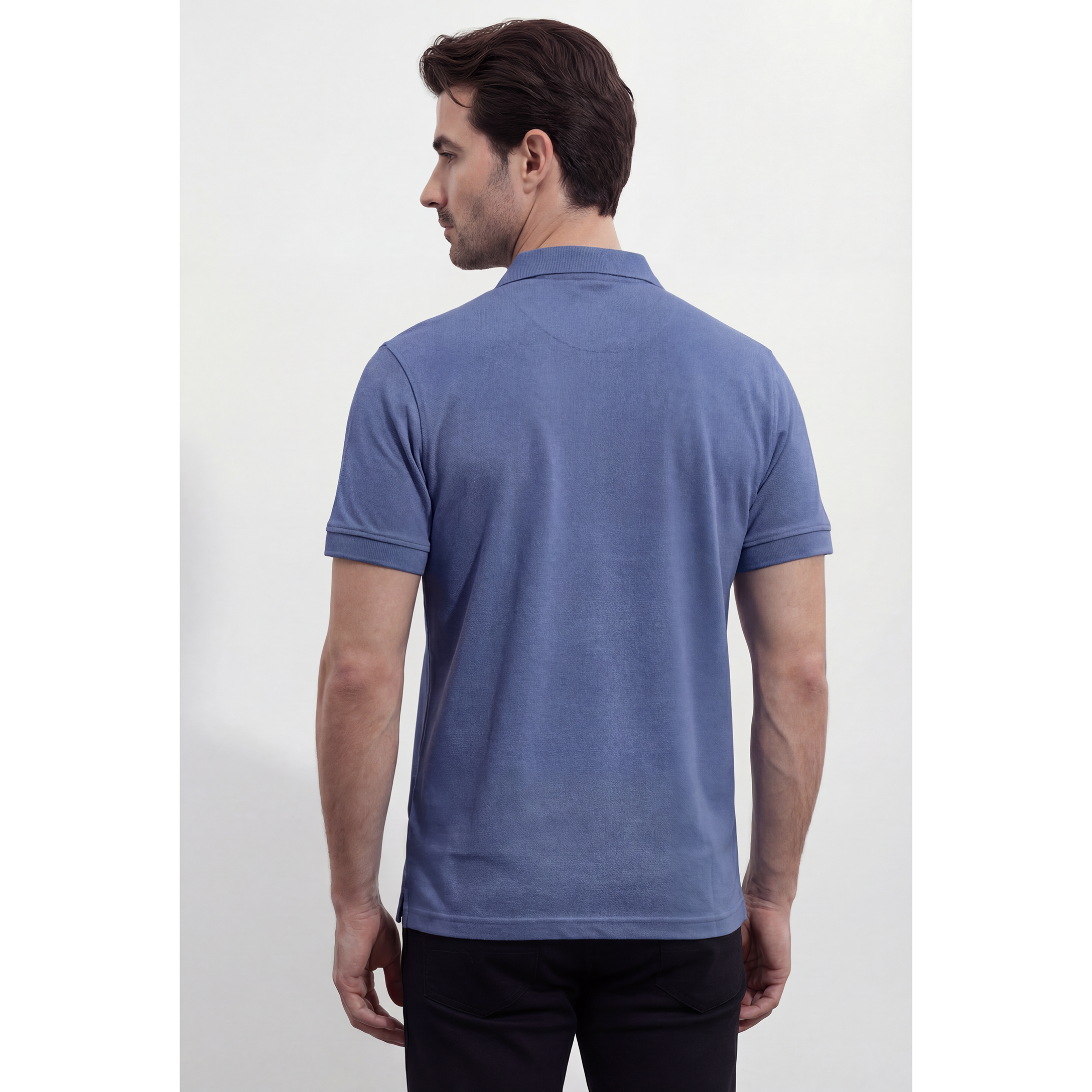 Men's Pique Half Sleeve Polo