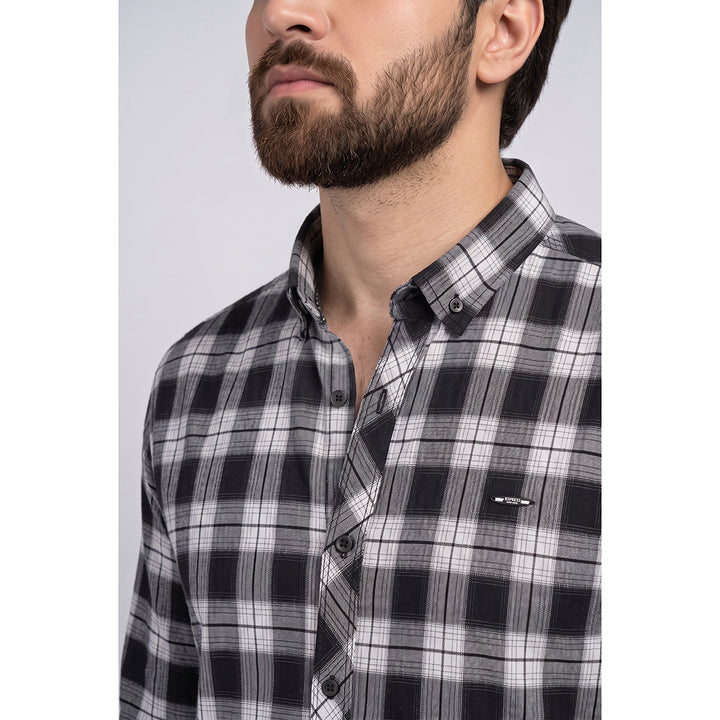 Mens Checkered Shirt