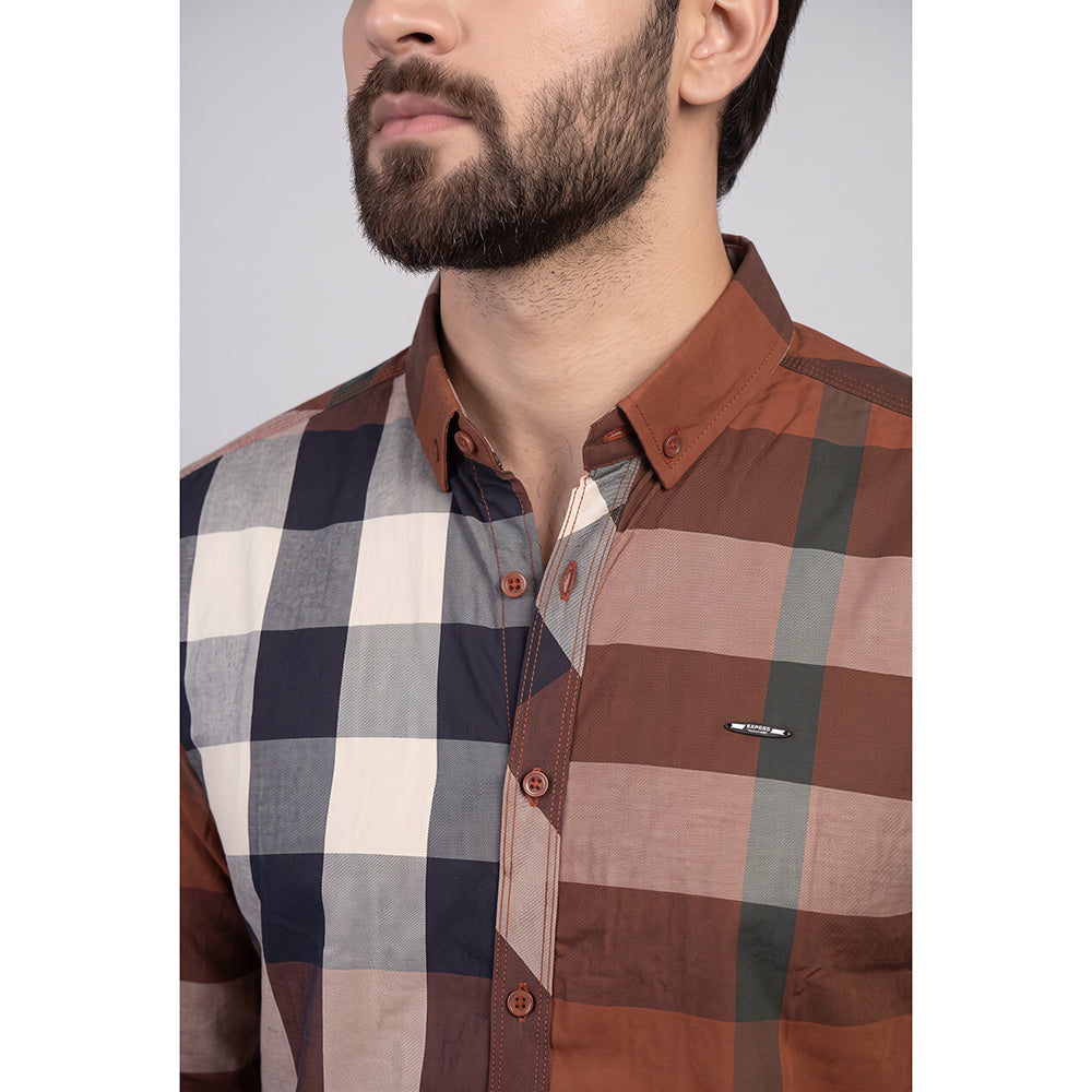 Mens Checkered Shirt