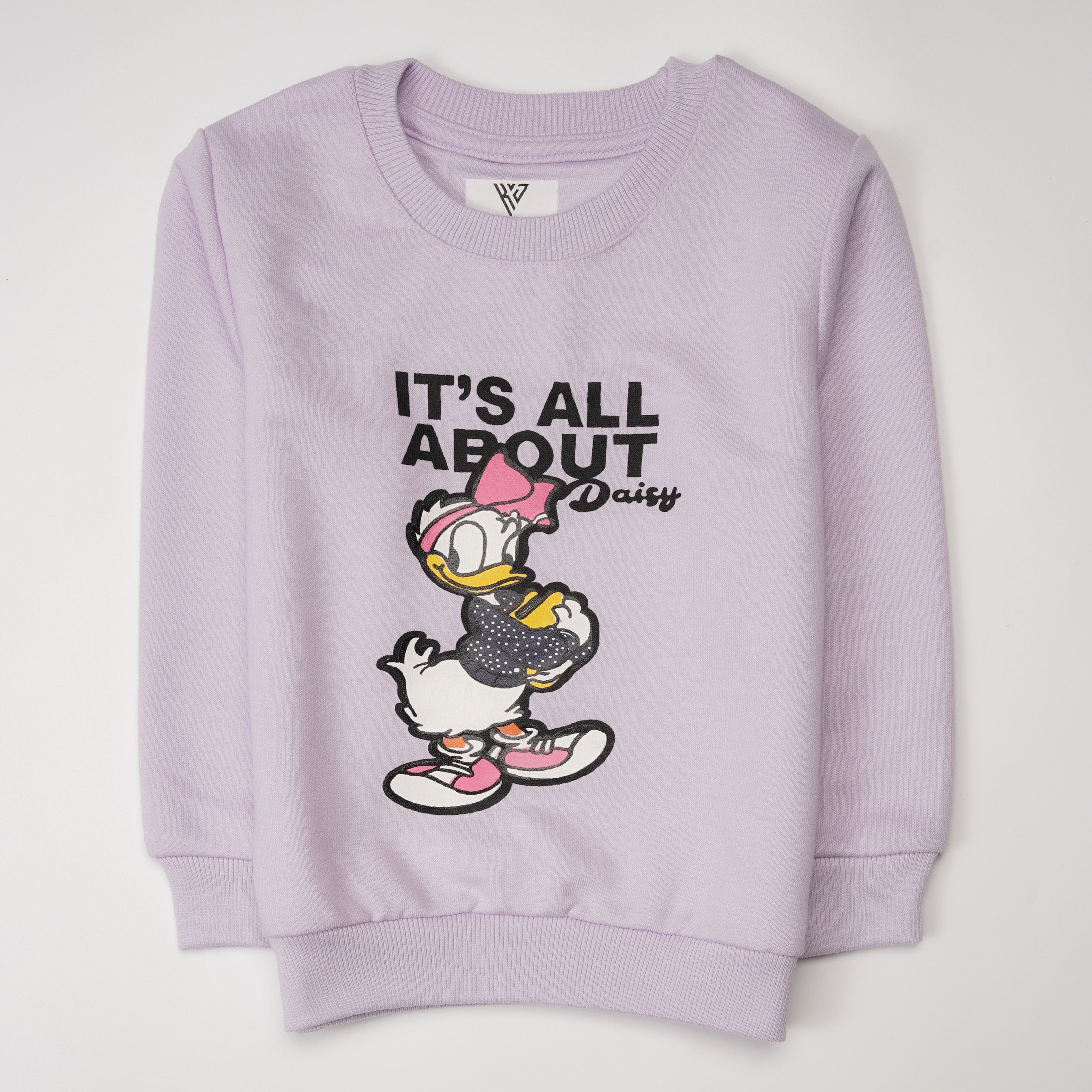 Girls Printed Full Sleeve Sweat T-Shirt (7216)
