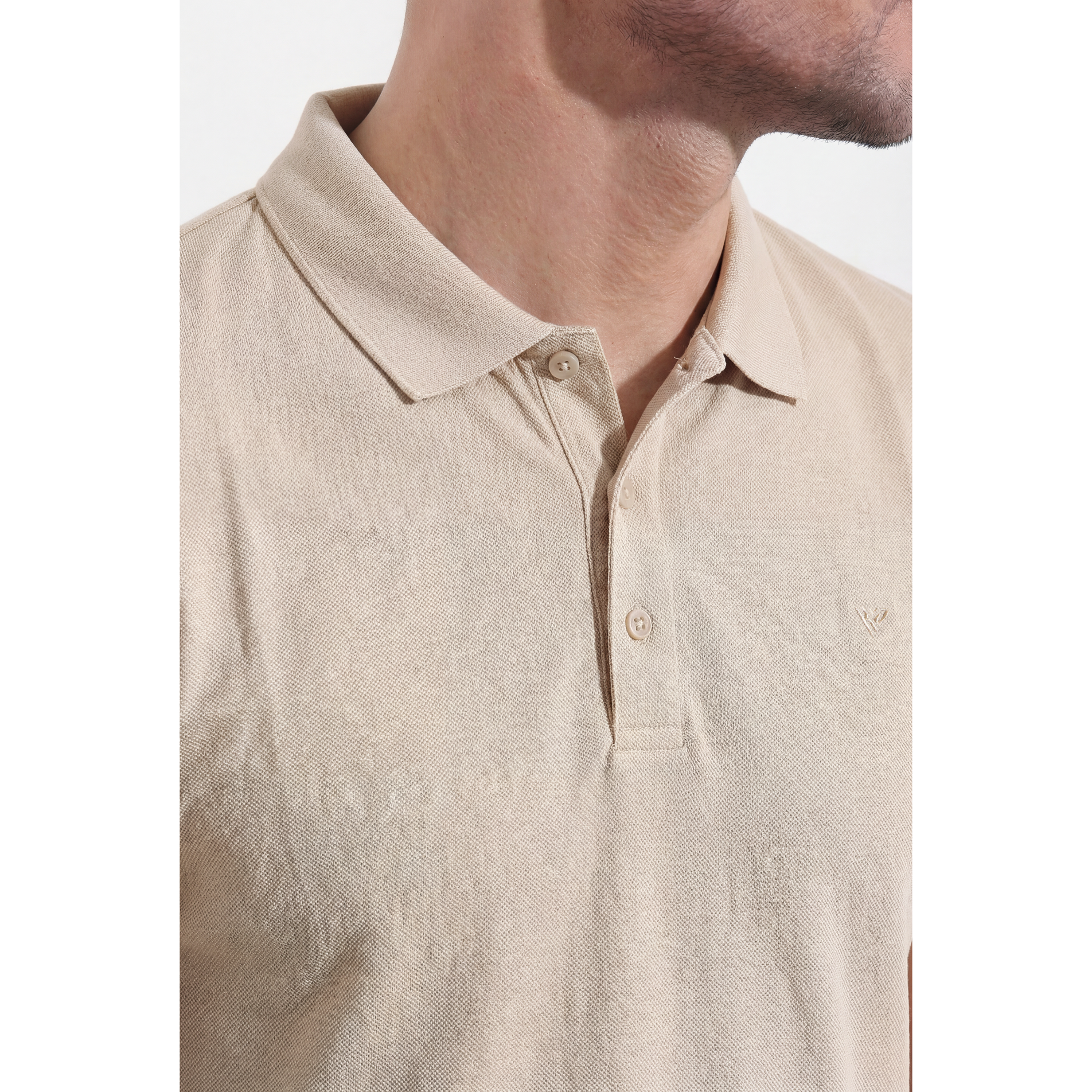 Men's Pique Half Sleeve Polo