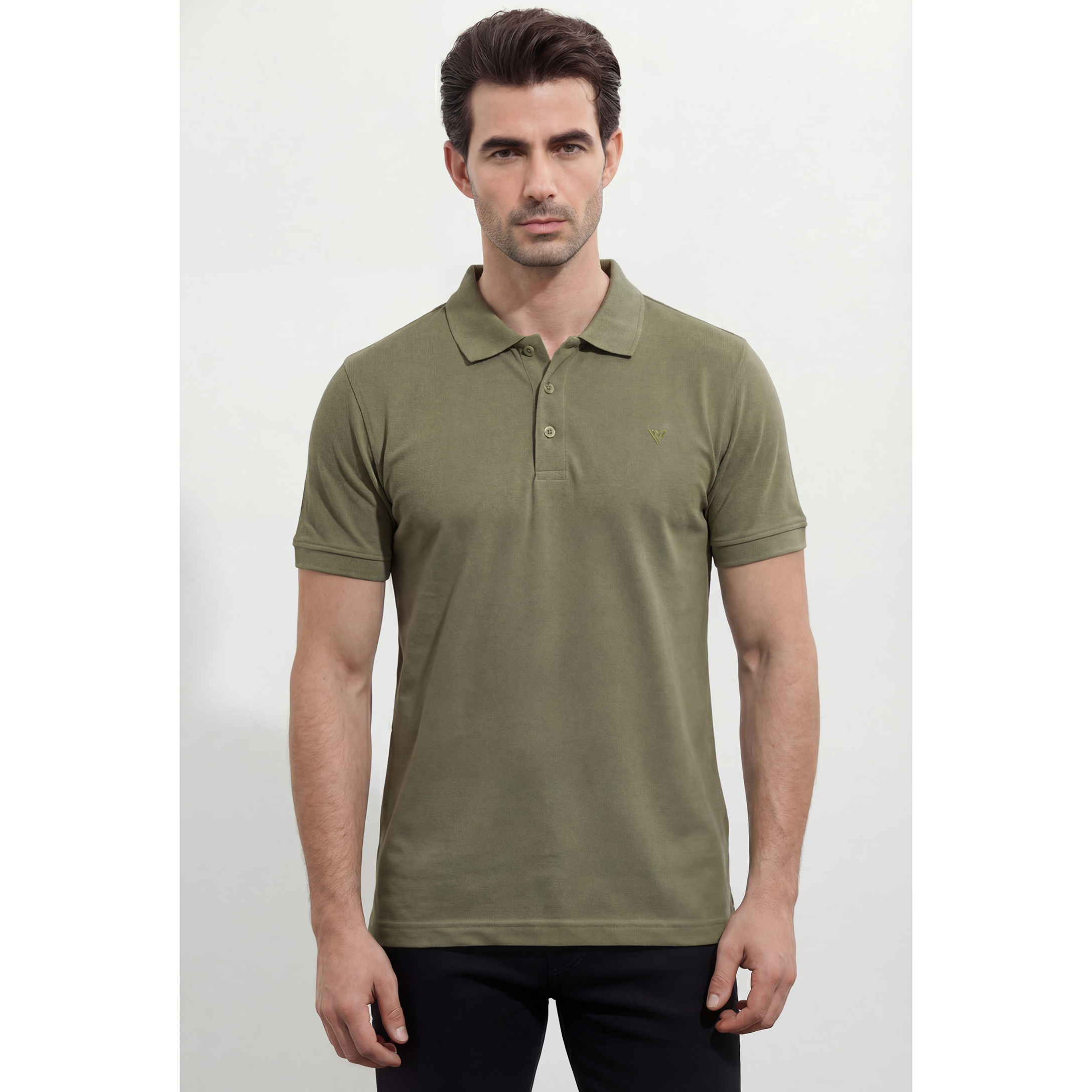 Men's Pique Half Sleeve Polo