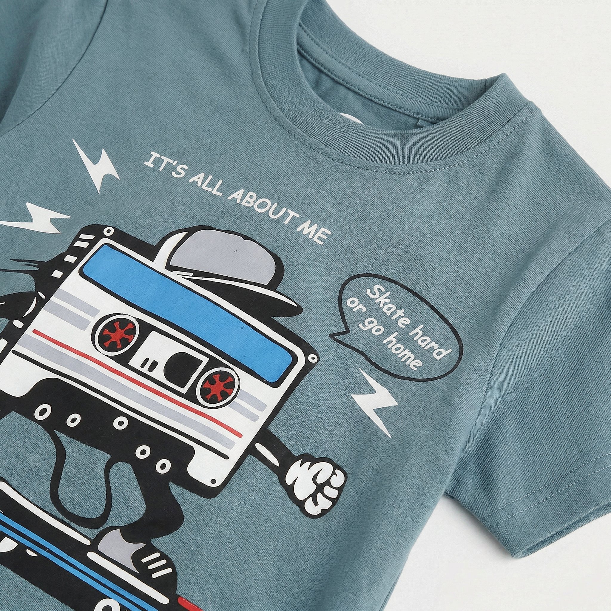 Boys Half Sleeves-Printed T-Shirt (All)