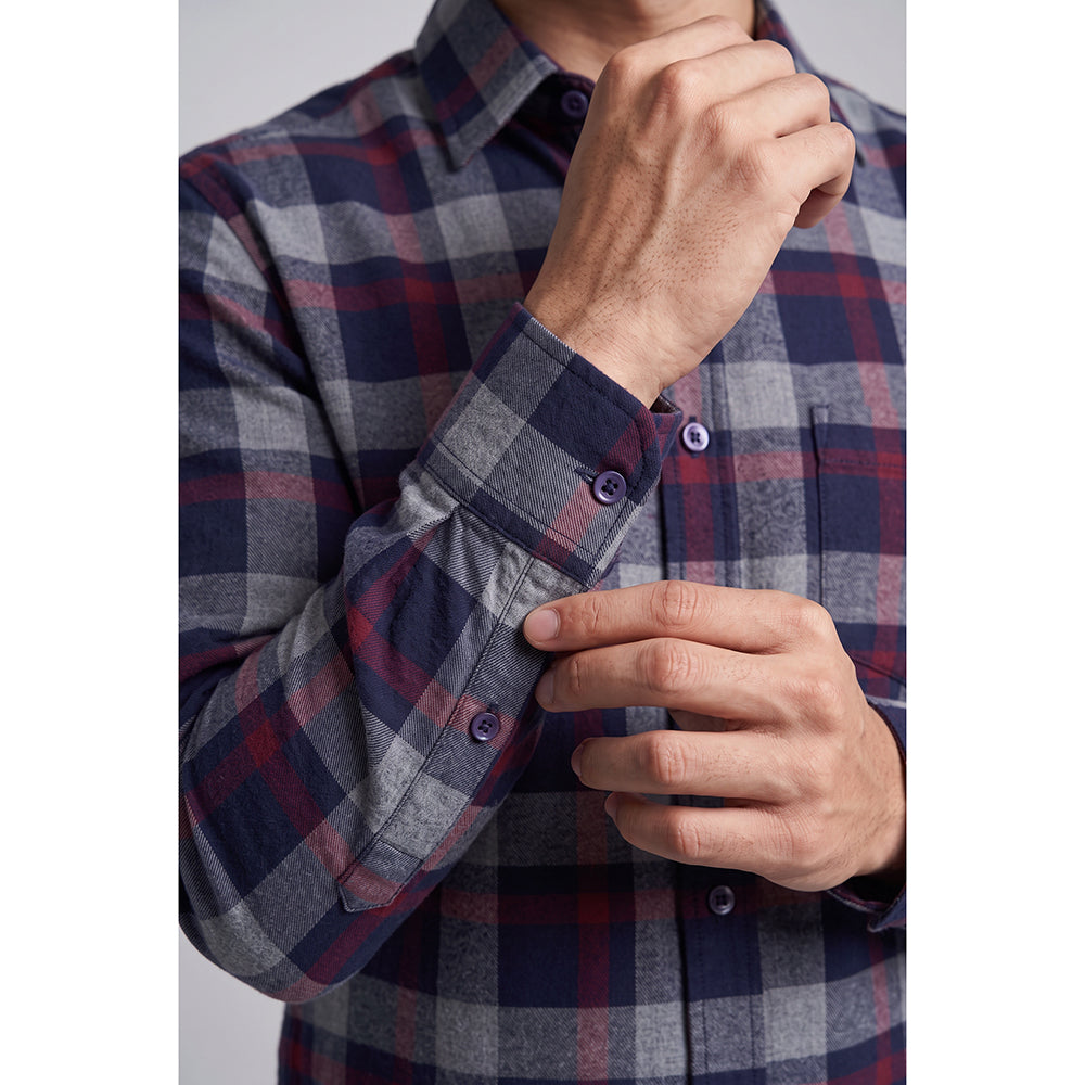 Mens Checkered Shirt