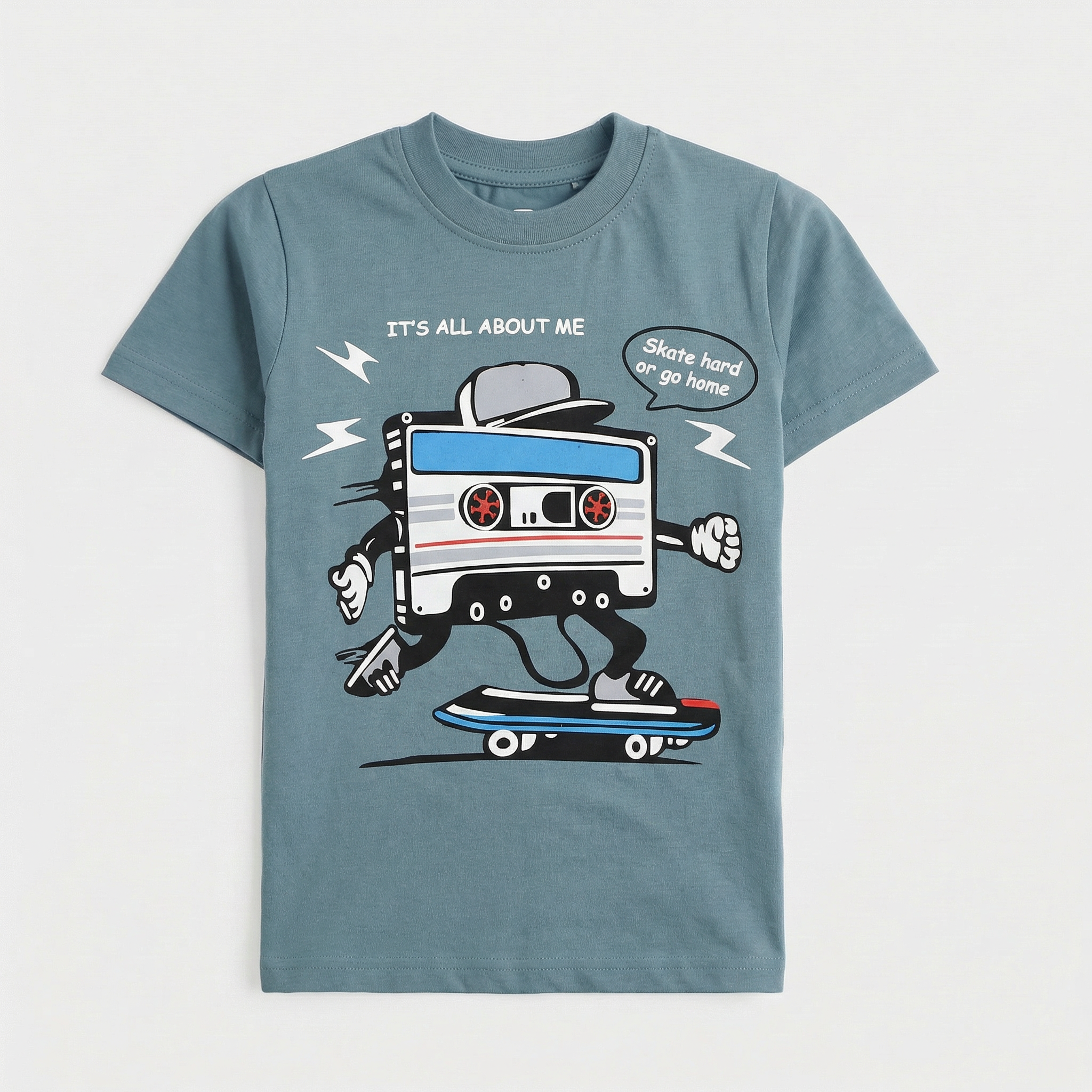 Boys Half Sleeves-Printed T-Shirt (All)