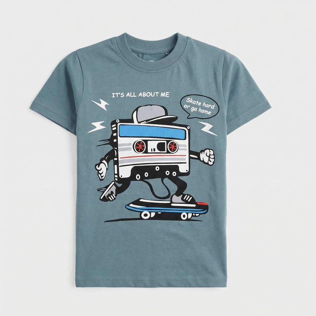 Boys Half Sleeves-Printed T-Shirt (All)
