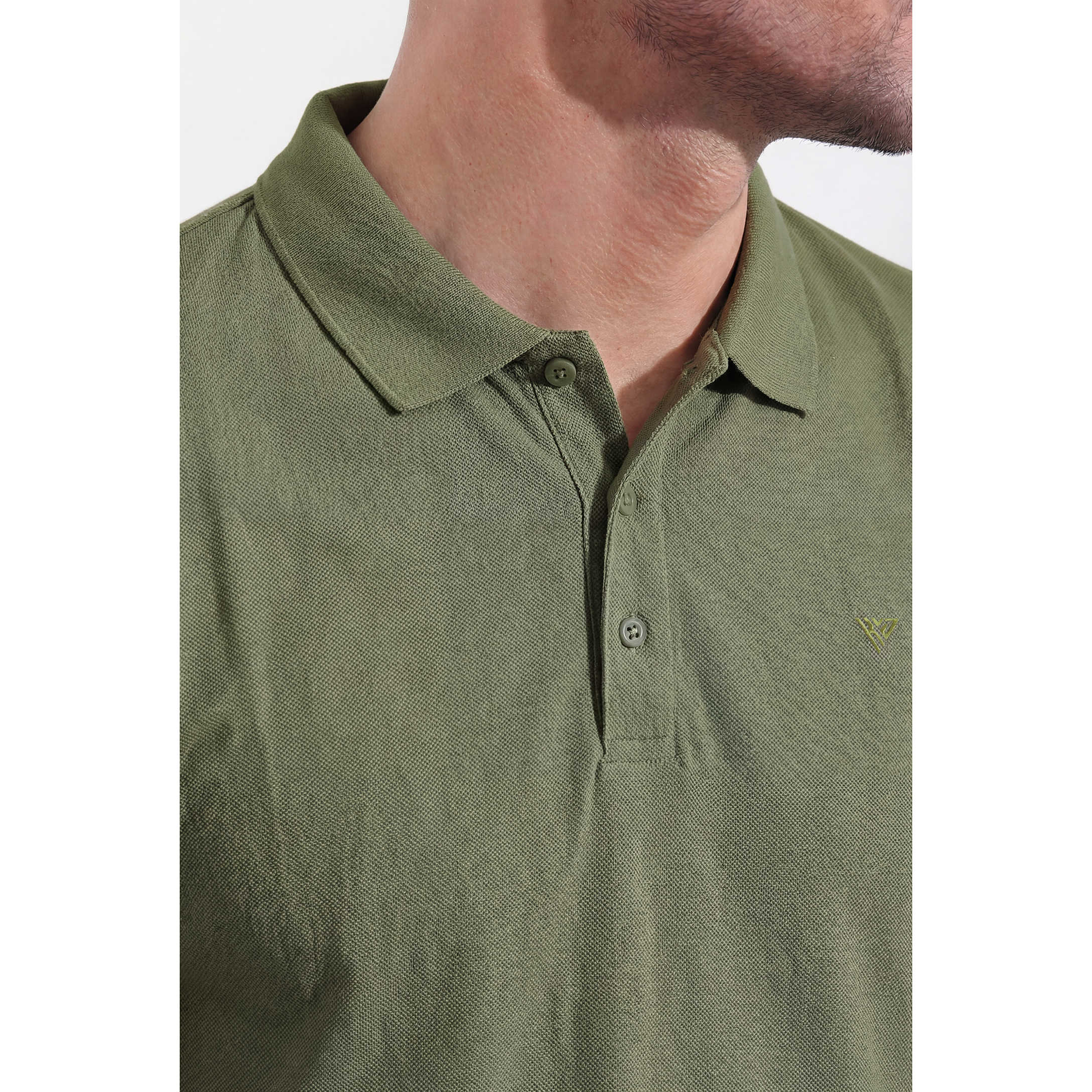 Men's Pique Half Sleeve Polo