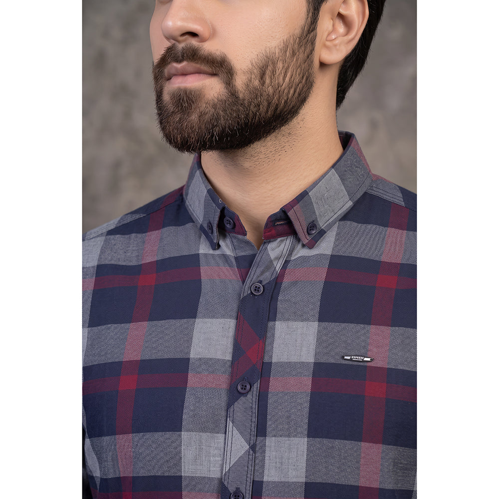 Mens Checkered Shirt