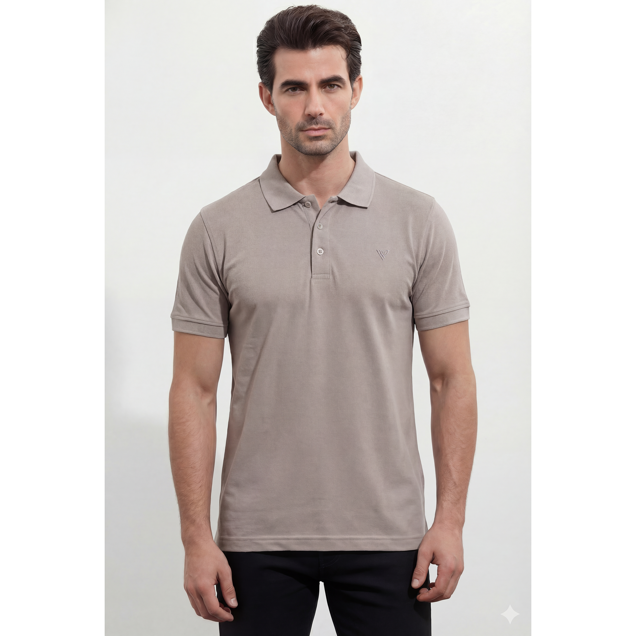 Men's Pique Half Sleeve Polo