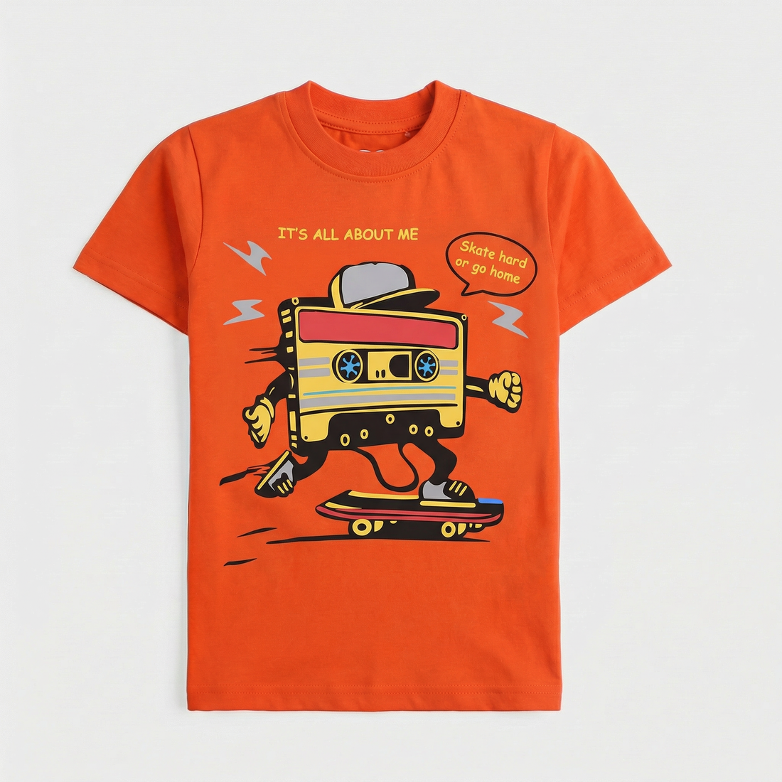 Boys Half Sleeves-Printed T-Shirt (All)