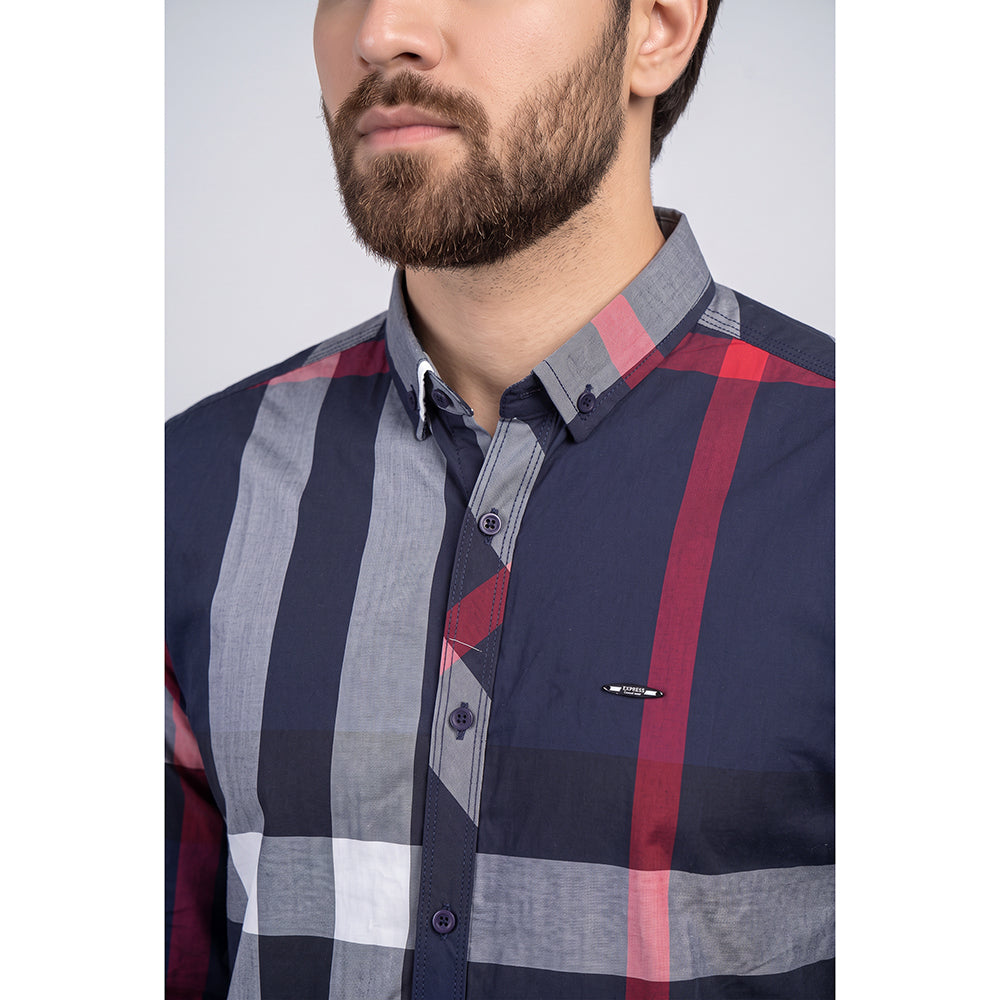 Mens Checkered Shirt
