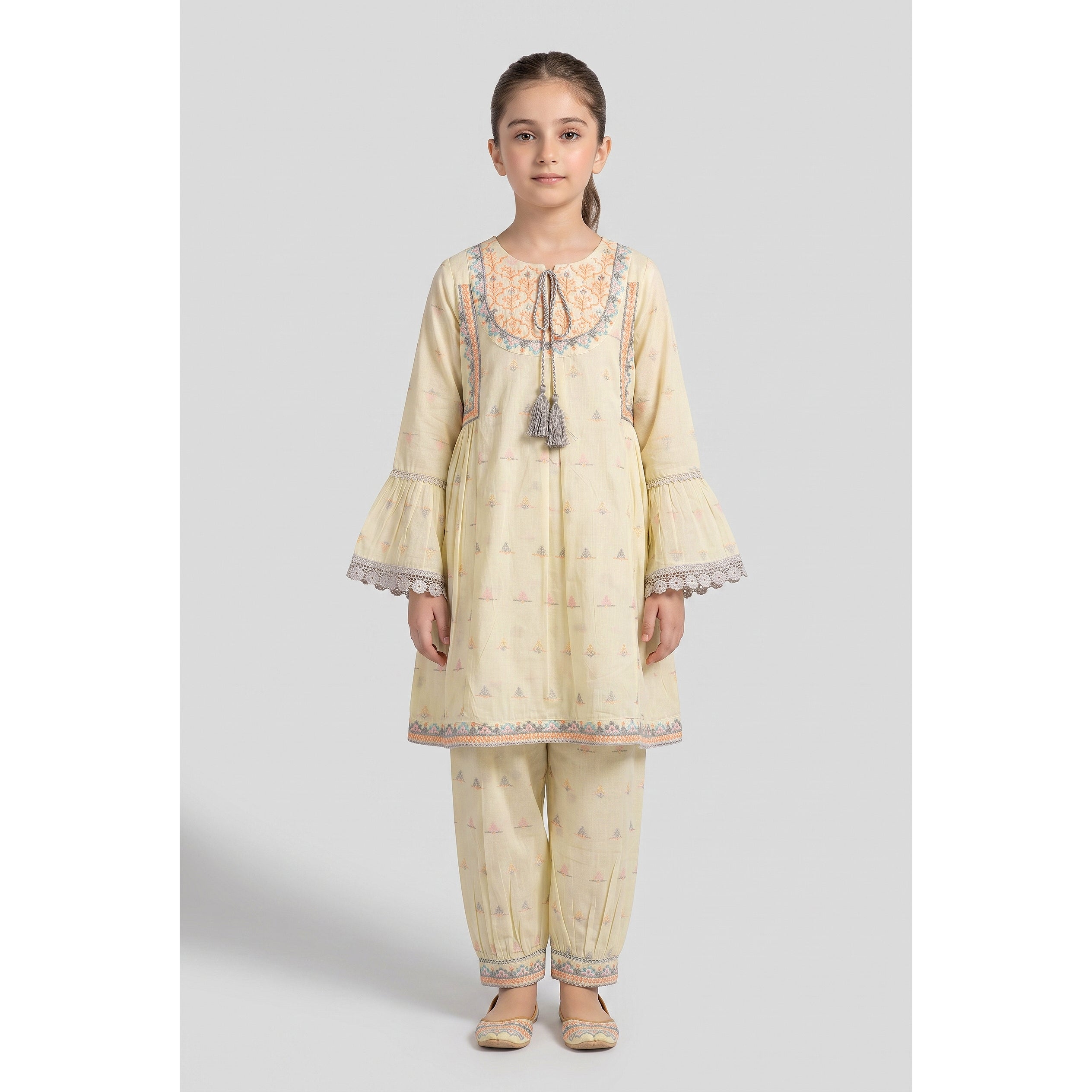 Girls Ethnic 2 Pcs Set
