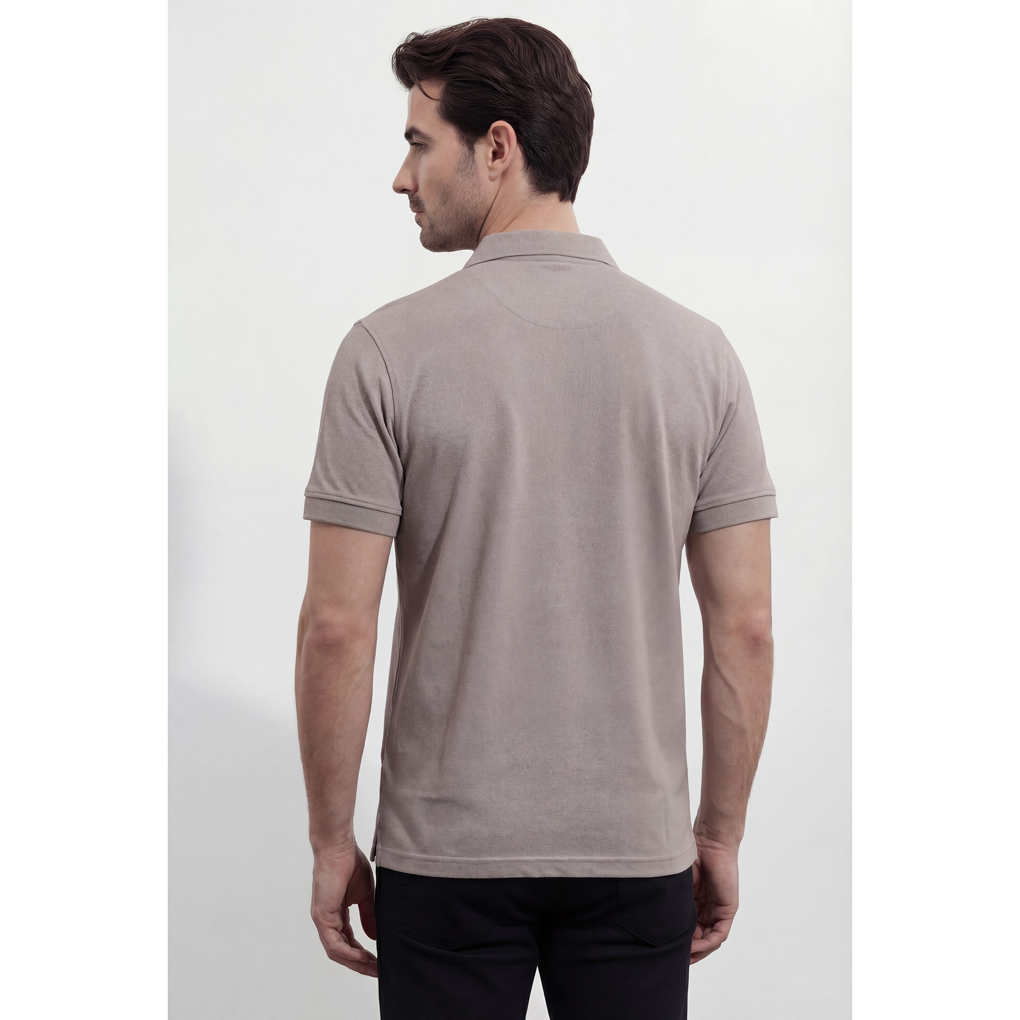 Men's Pique Half Sleeve Polo