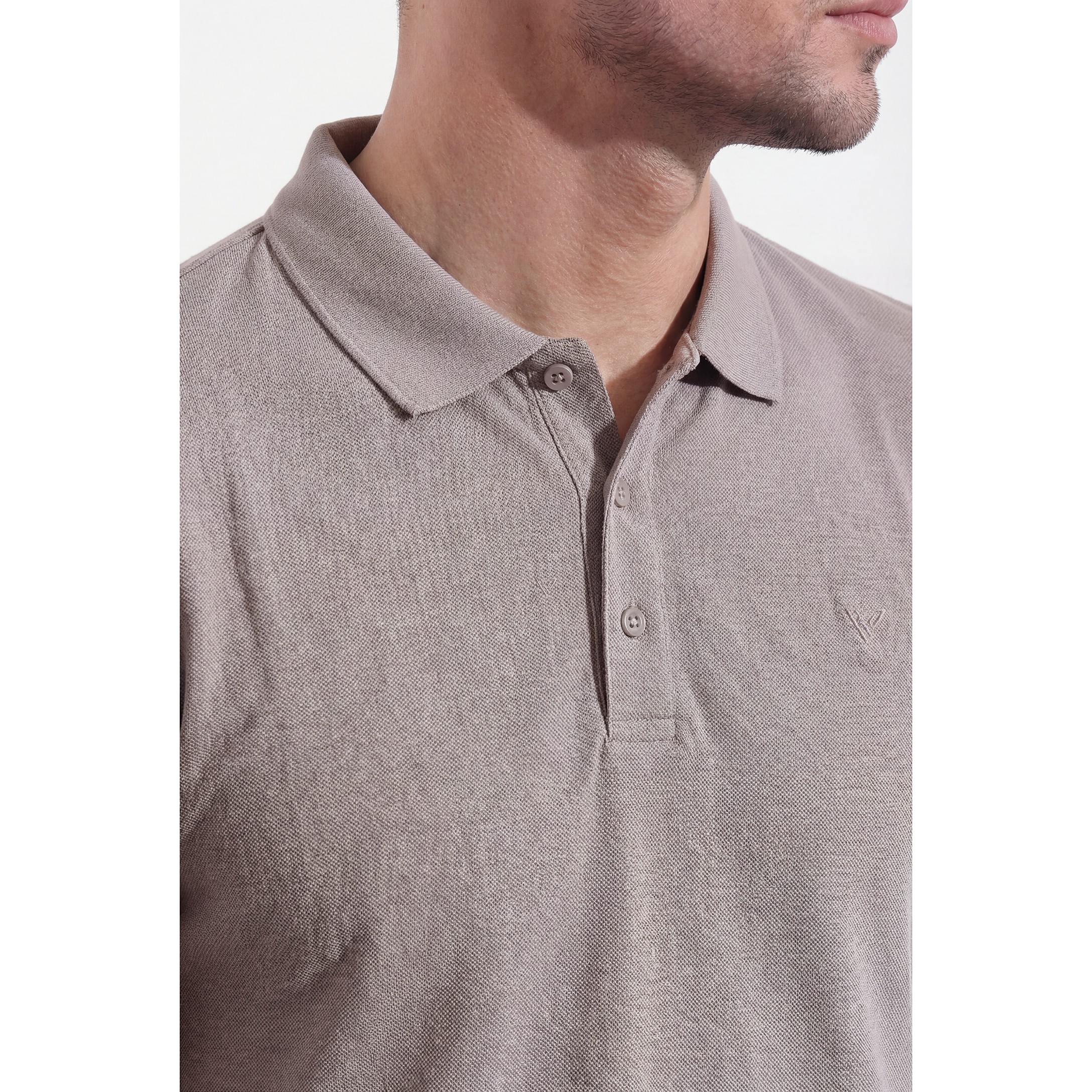 Men's Pique Half Sleeve Polo