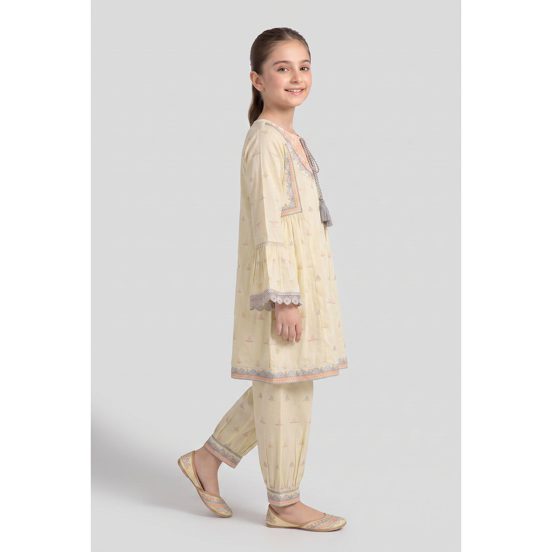 Girls Ethnic 2 Pcs Set