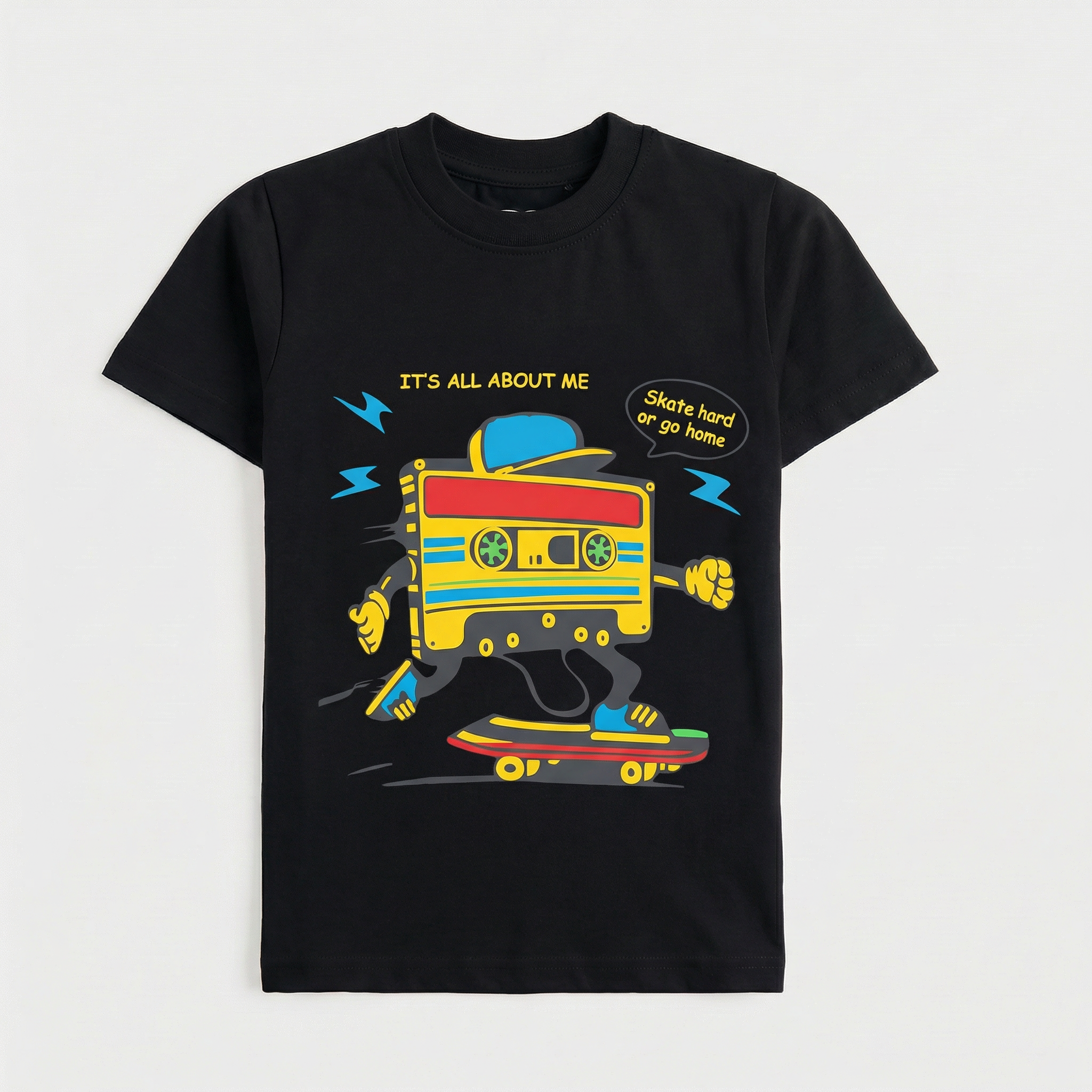 Boys Half Sleeves-Printed T-Shirt (All)