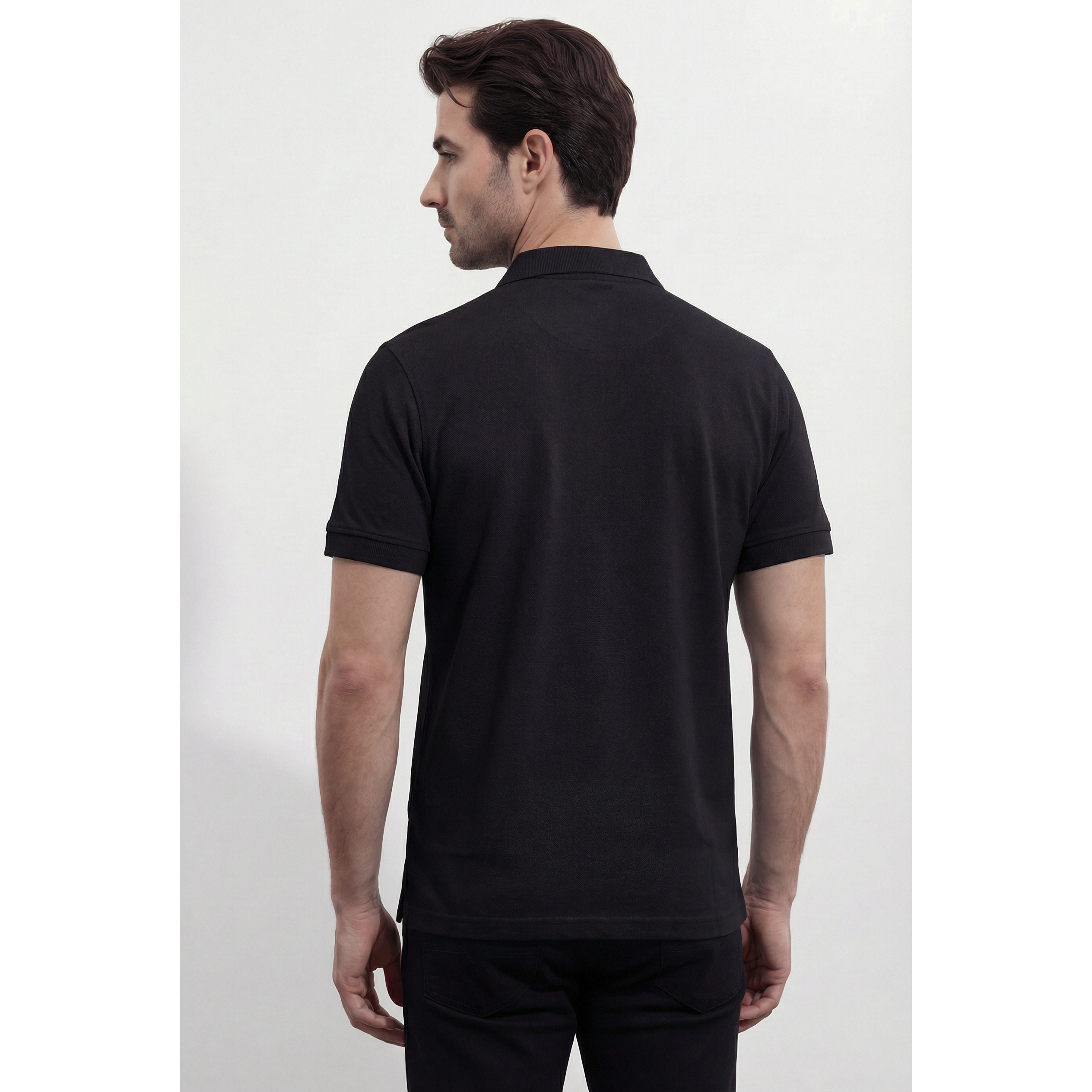 Men's Pique Half Sleeve Polo