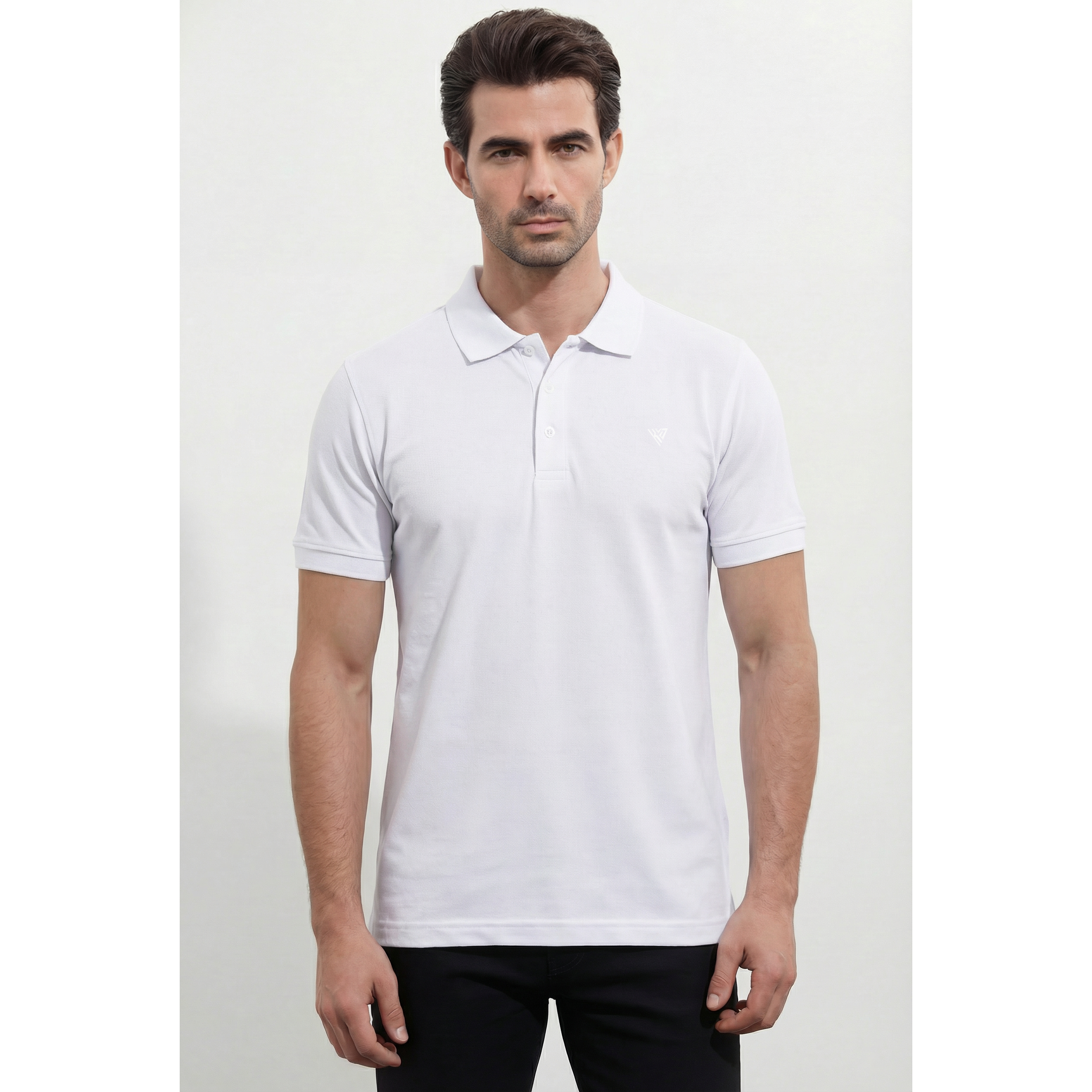 Men's Pique Half Sleeve Polo