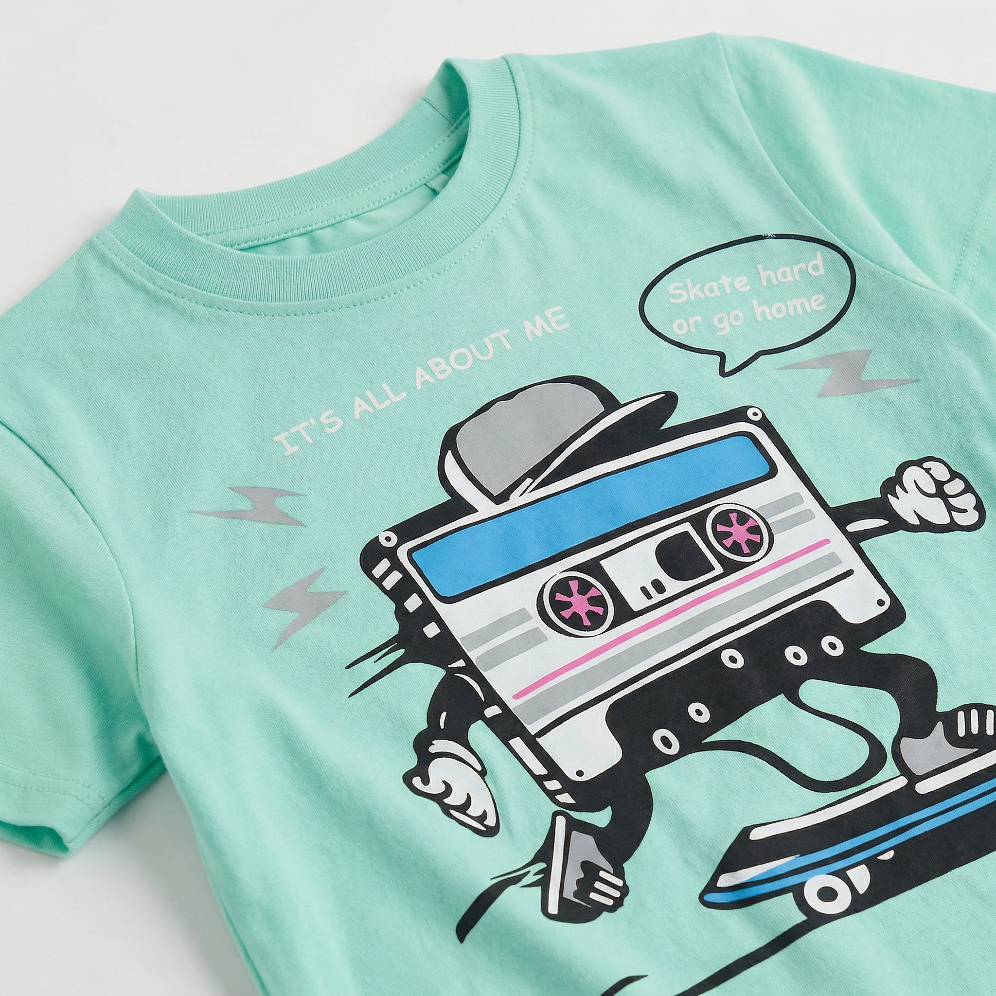 Boys Half Sleeves-Printed T-Shirt (All)