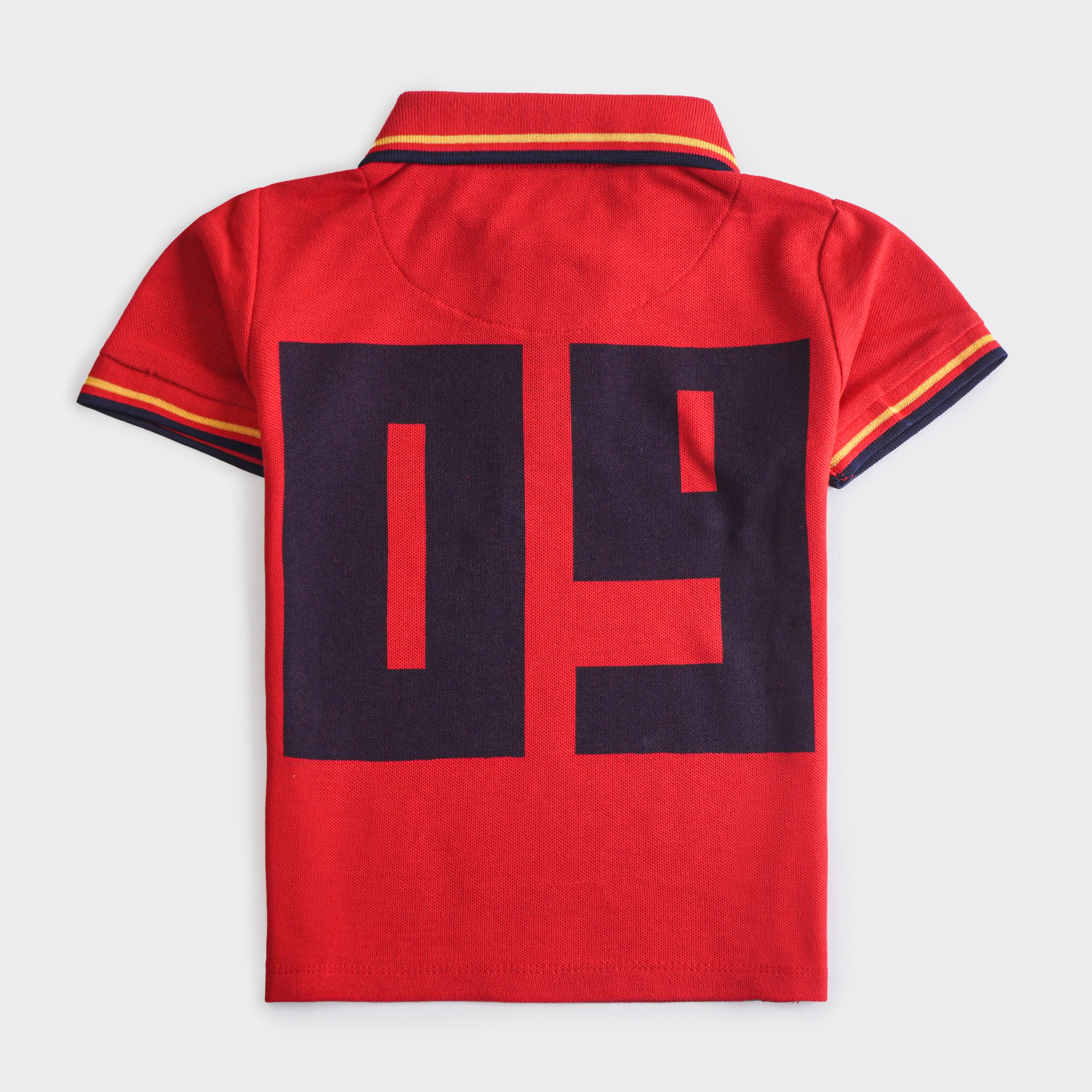 Boys Half Sleeves Polo T-Shirt